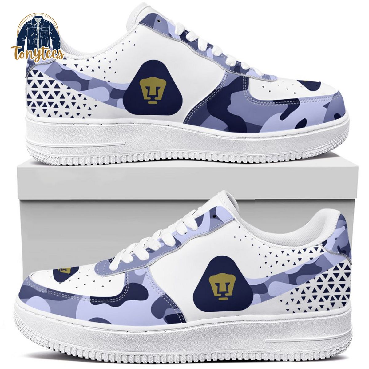 umas UNAM LIGA MX Air Force 1 Sneaker