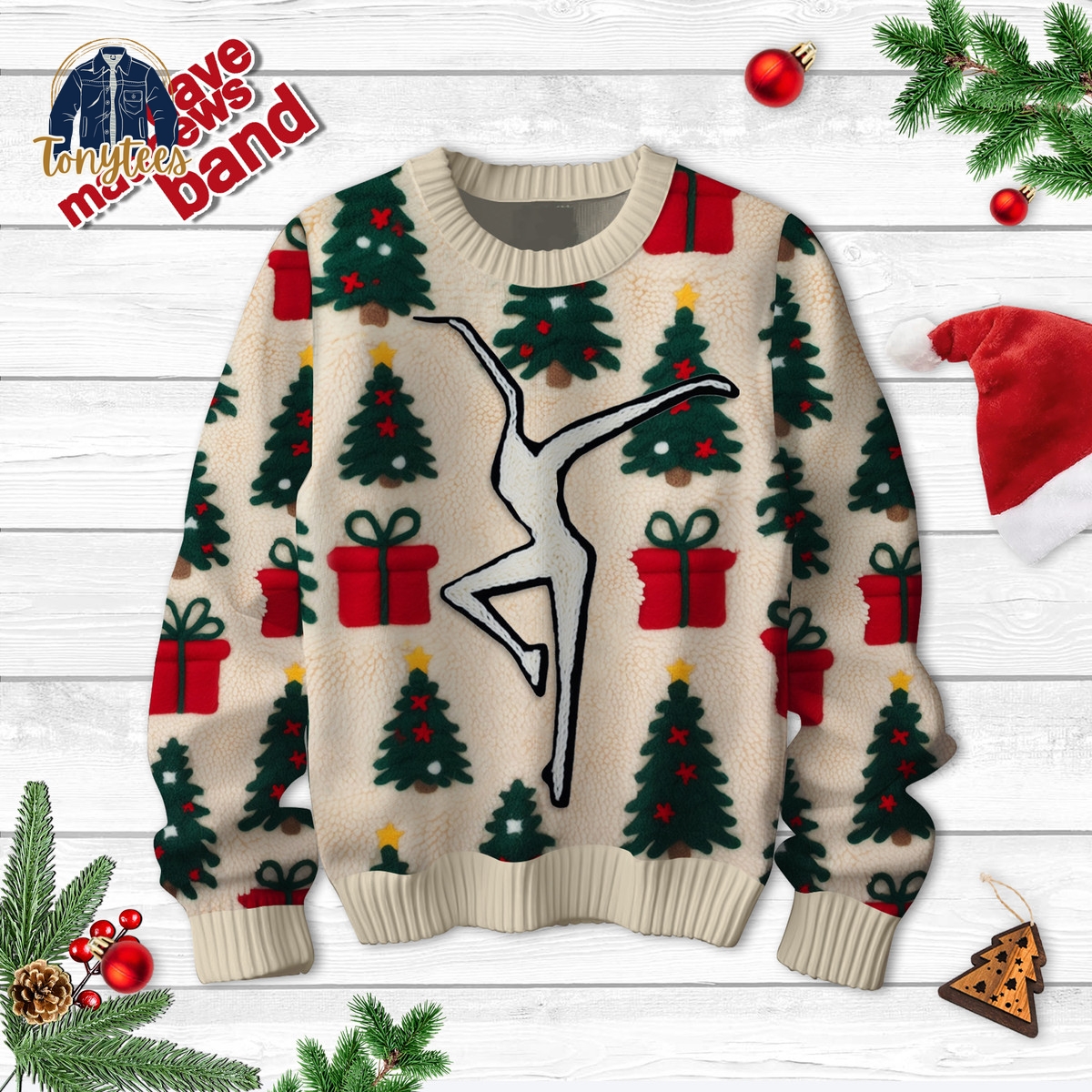 Dave Matthews Rock Band Ugly Christmas Sweater