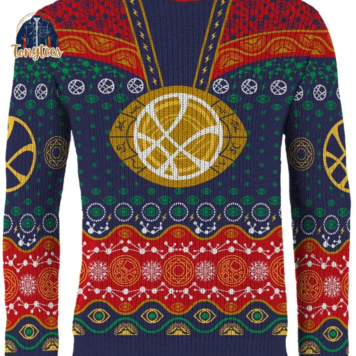 Doctor Strange In The Multiverse Of Merriment Ugly Christmas Sweater