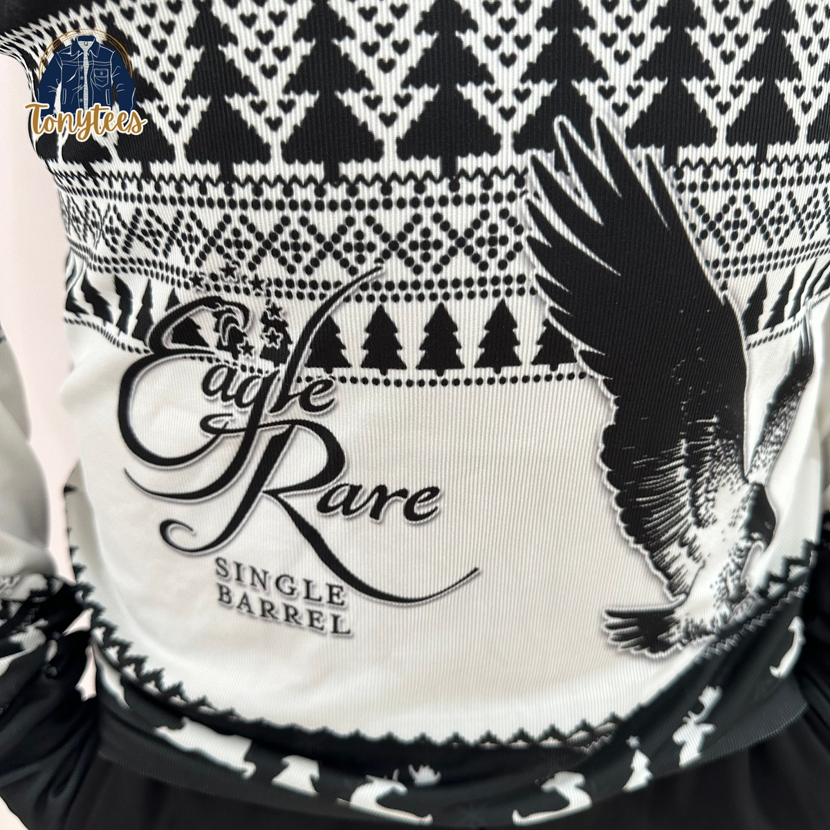 Eagle Rare Single Barrel Whiskey Ugly Christmas Sweater