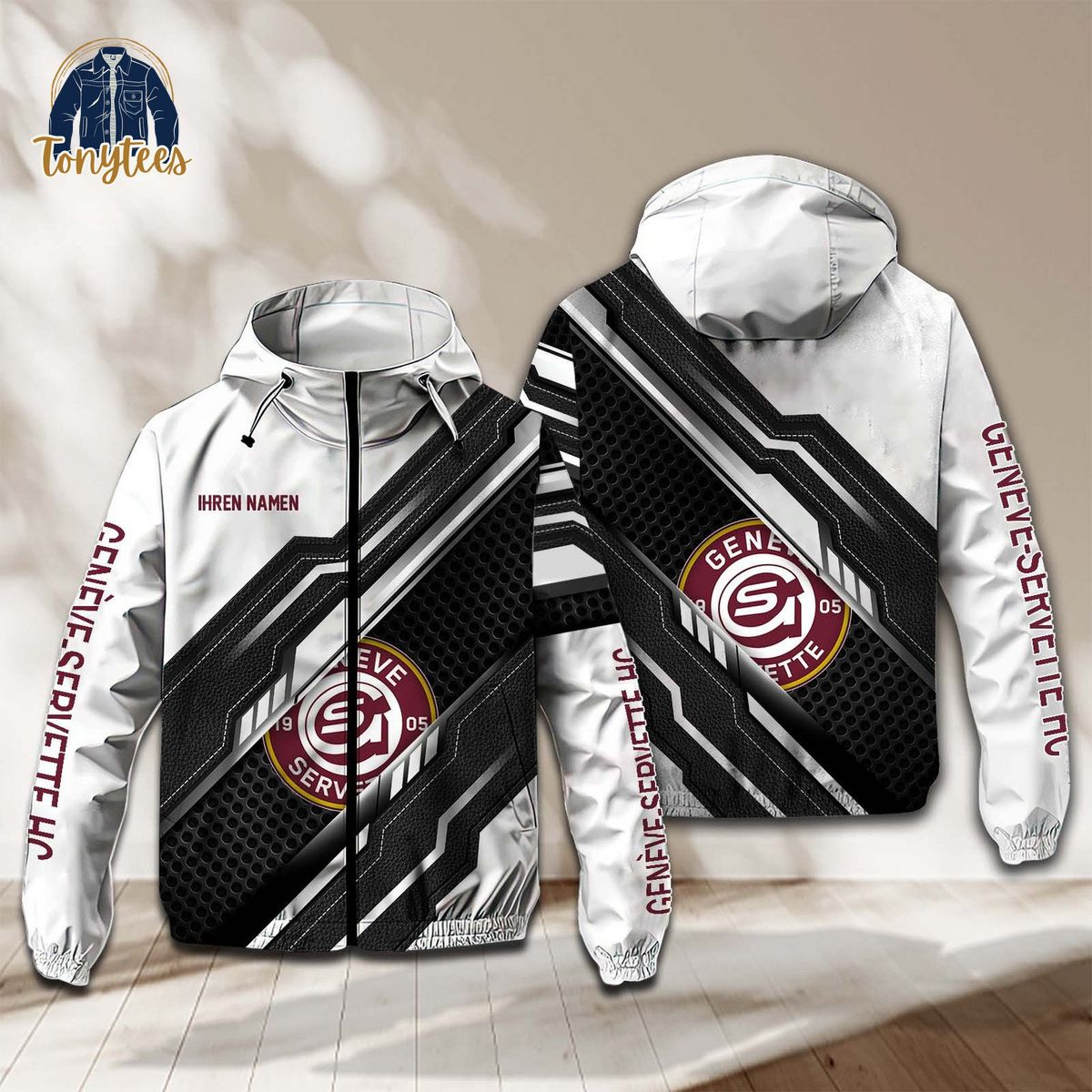 Geneve-Servette HC Personalized Rush Waterproof Jacket