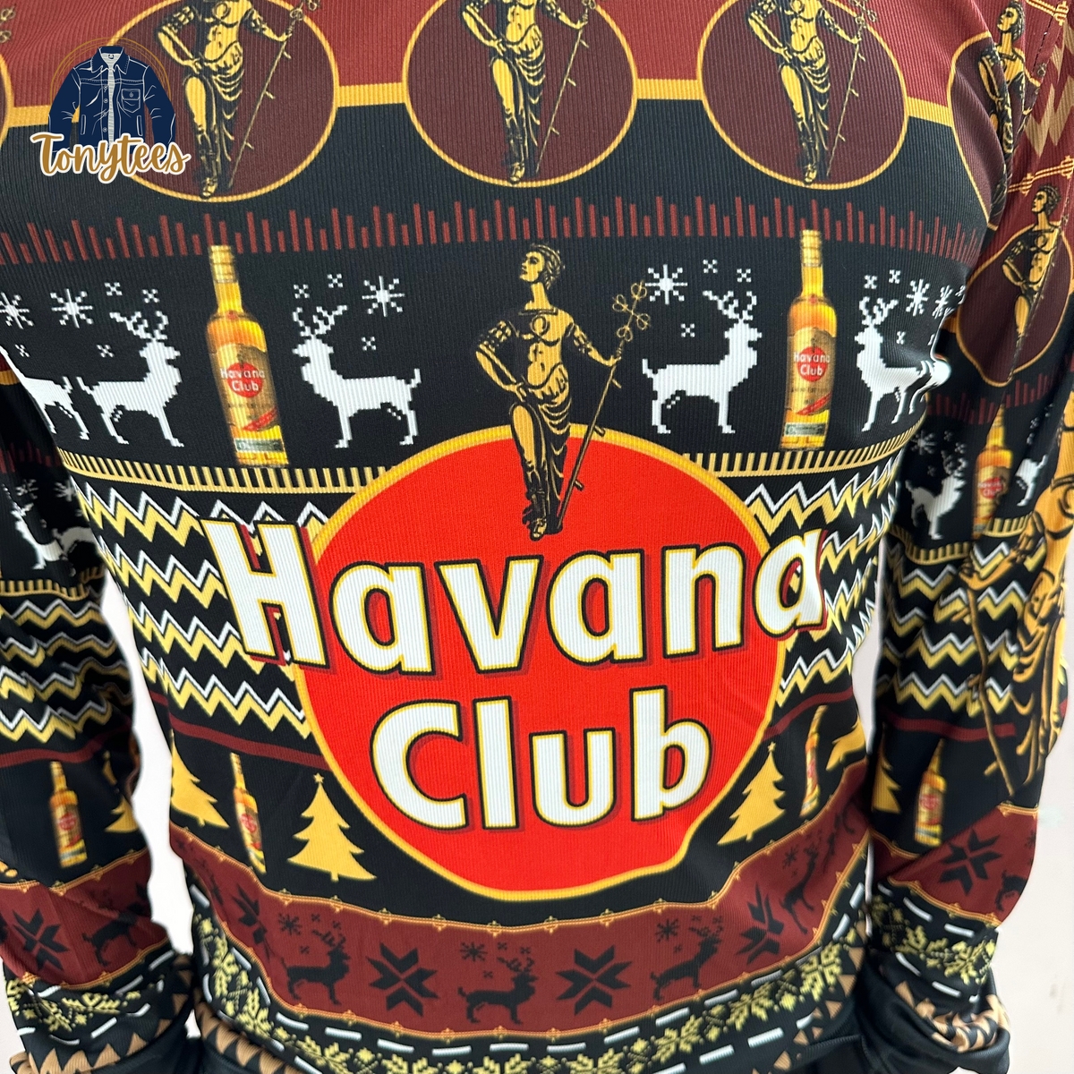 Havana Club Rum Ugly Christmas Sweater