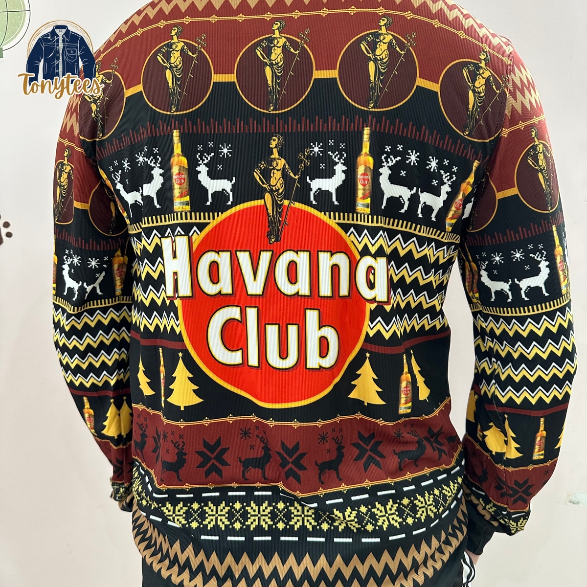 Havana Club Rum Ugly Christmas Sweater