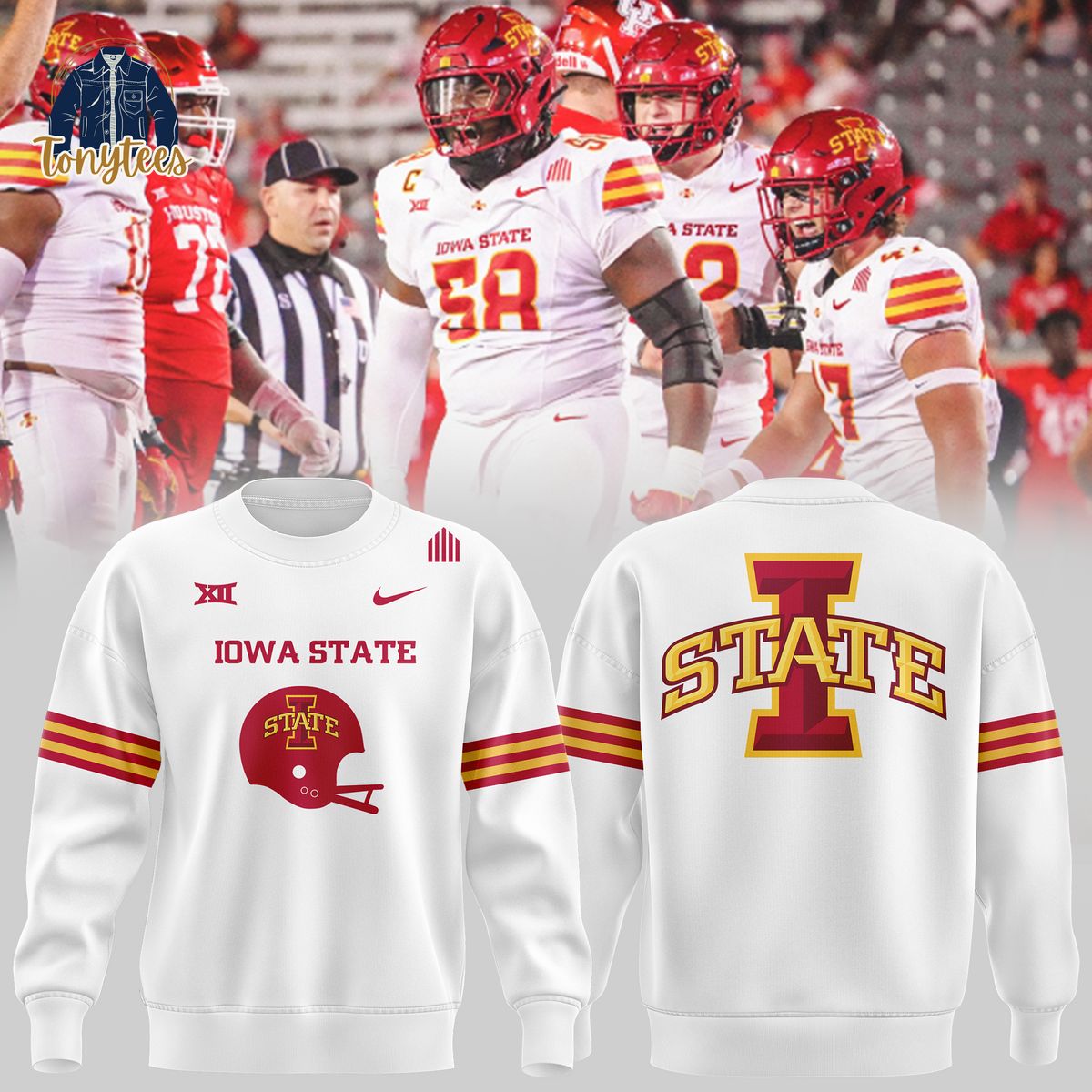 Iowa State Football 2024 Nike Sweatshirt