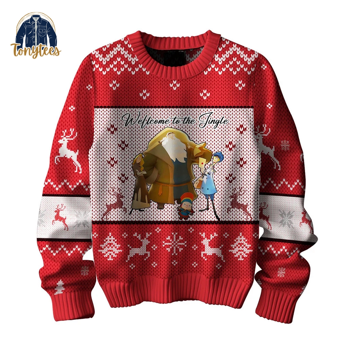 Klaus Welcome to the Jingle Ugly Christmas Sweater