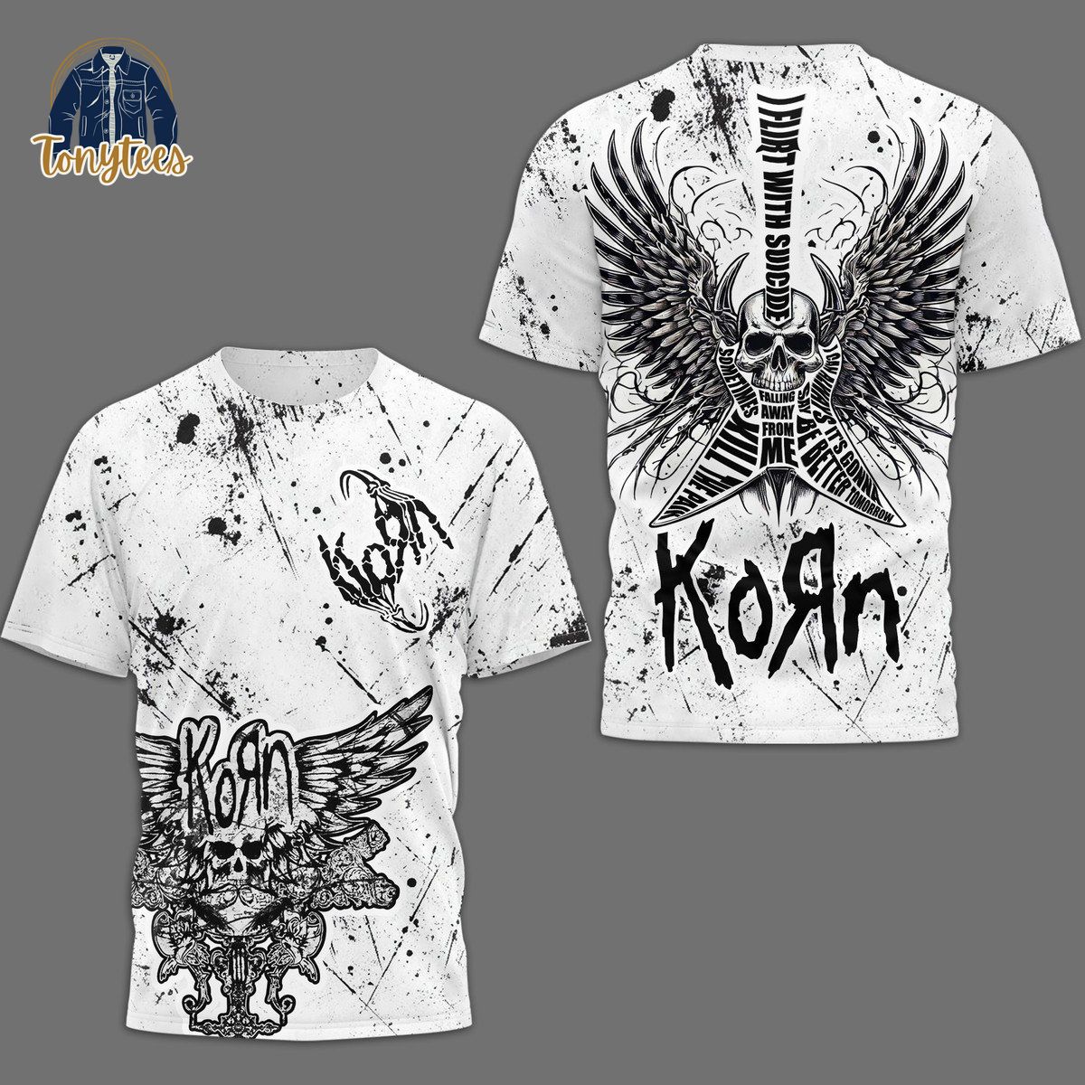 Korn band Falling Away from Me 3d Shirt