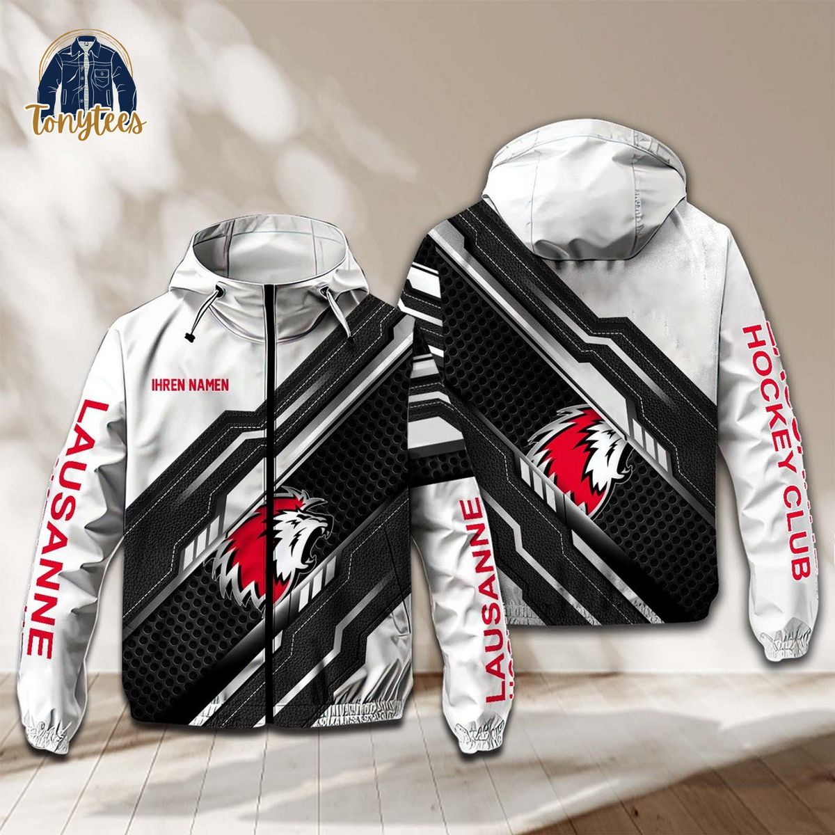 Lausanne Hockey Club Personalized Rush Waterproof Jacket