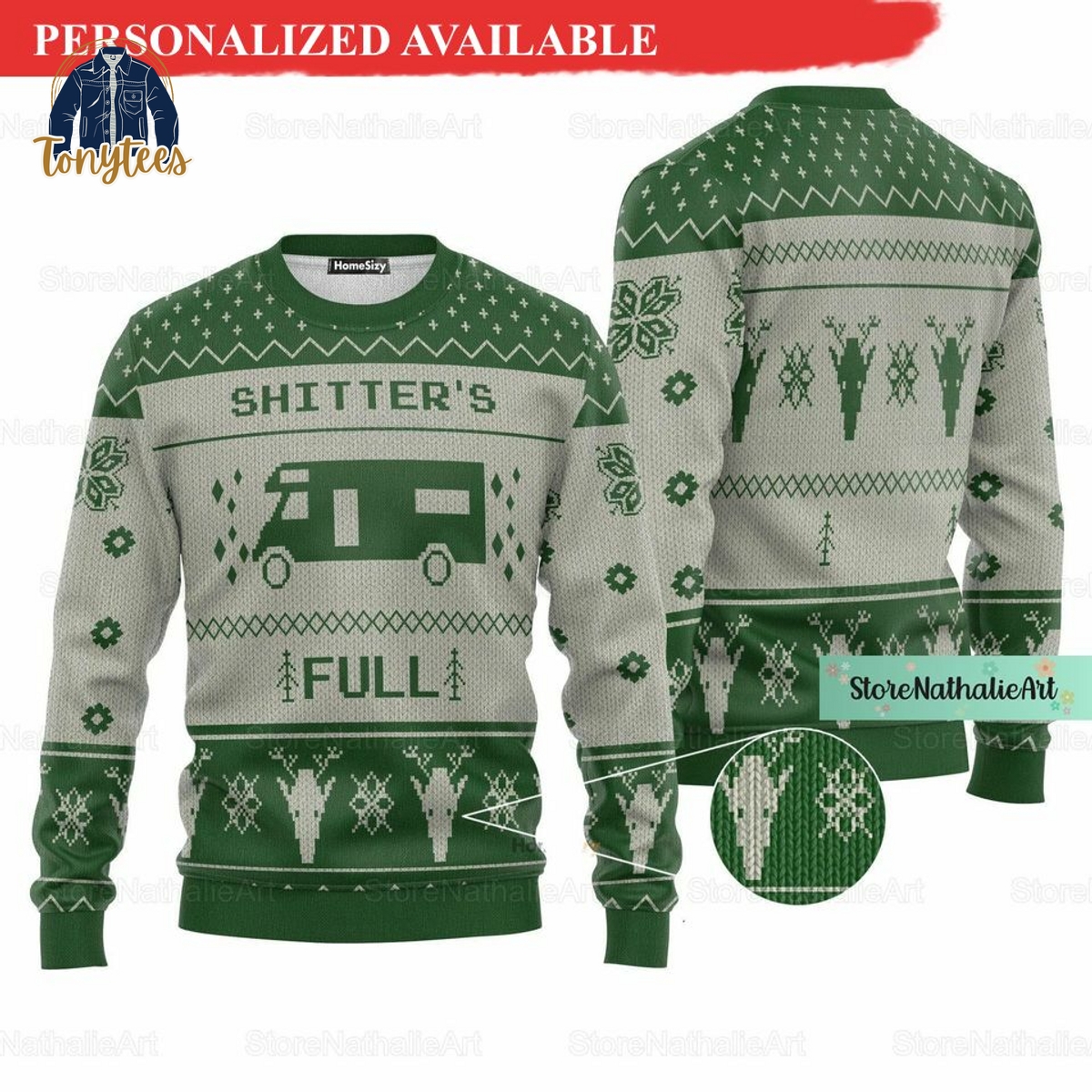 Lord Of The Ring Shitters Full Ugly Christmas Sweater