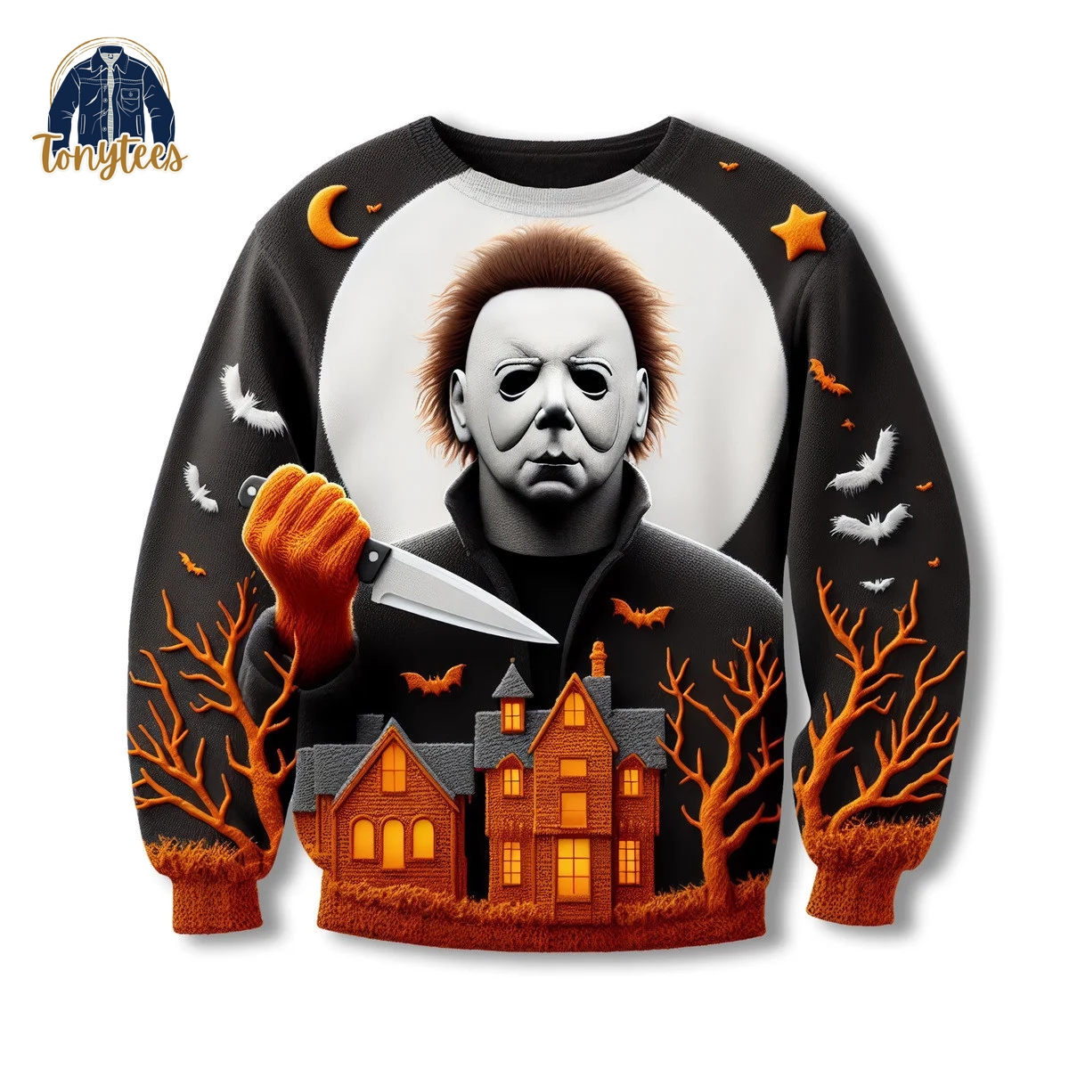 Michael Myers Halloween Horror Ugly Christmas Sweater