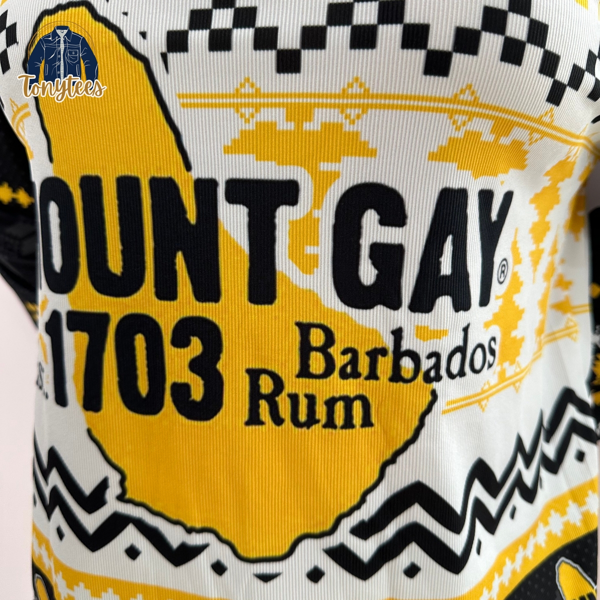 Mount Gay Est 1703 Rum Barbados Ugly Christmas Sweater