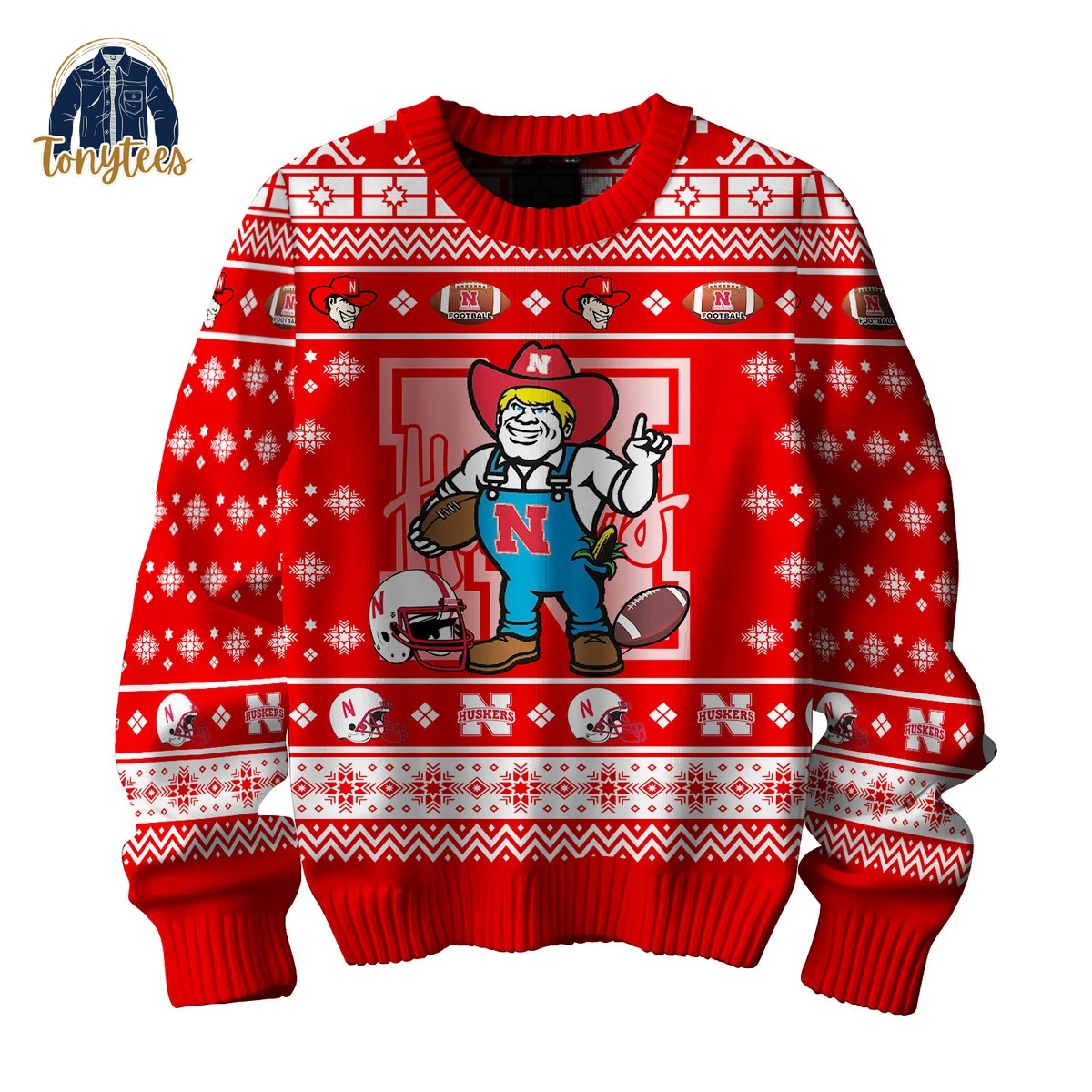 NCAA Nebraska Cornhuskers Ugly Christmas Sweater