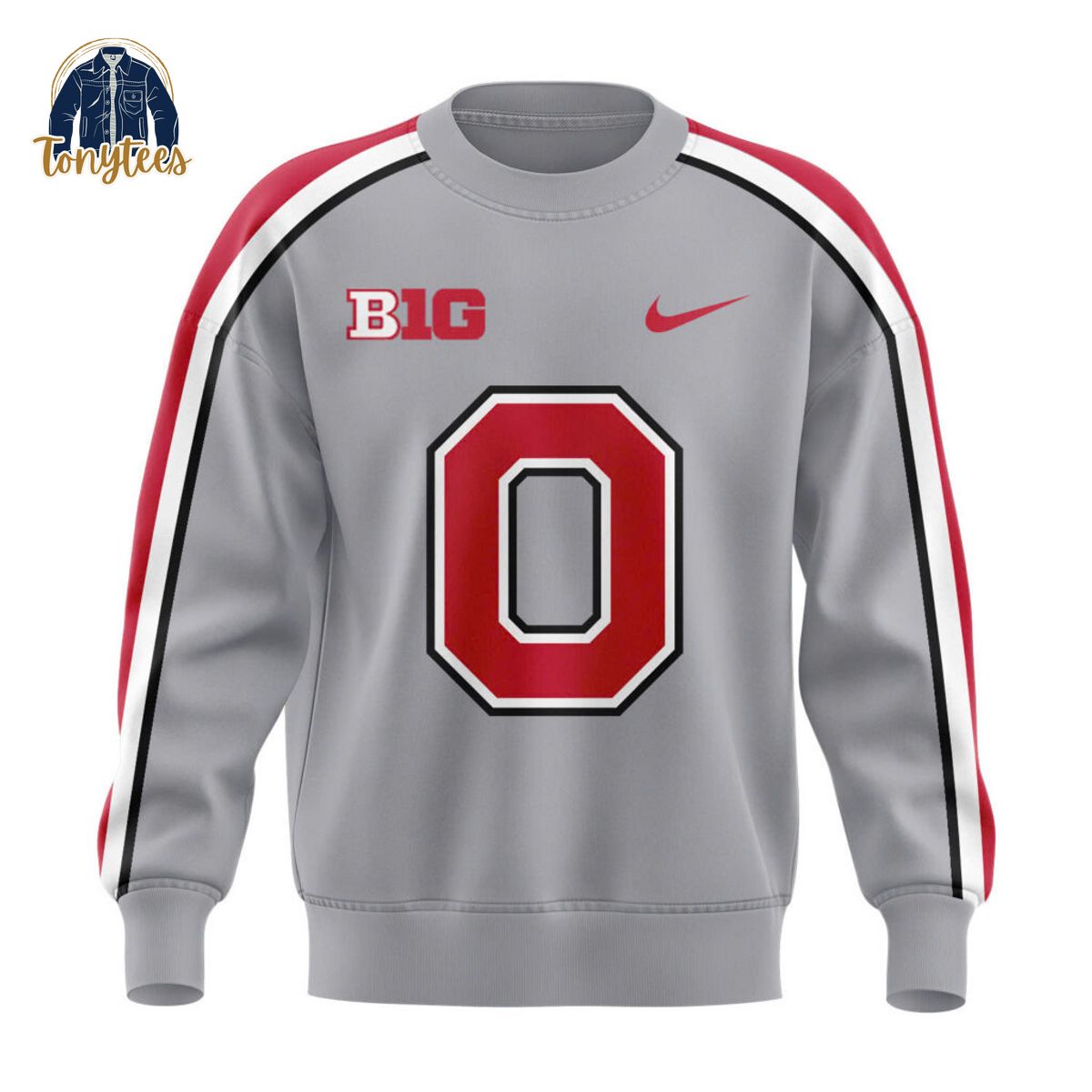 Ohio State Buckeyes 2024 Nike Gray Sweatshirt