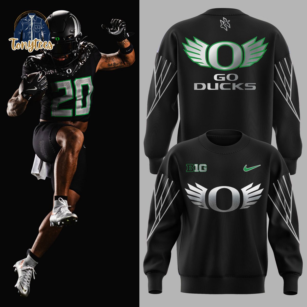 Oregon Ducks Disrupt The Darkness Sweatshirt