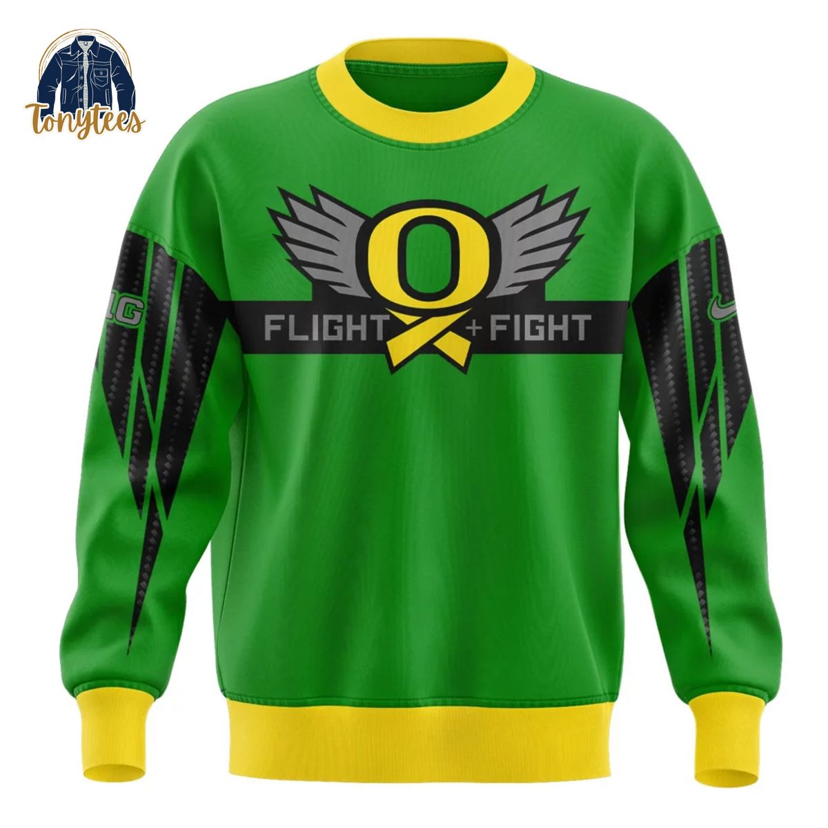 Oregon Ducks Stomp Out Cancer Sweatshirt