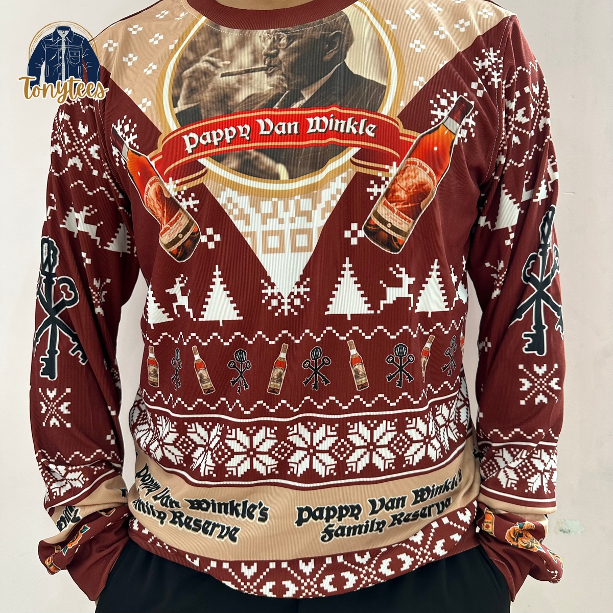 Pappy Van Winkle’s Family Reserve Ugly Christmas Sweater