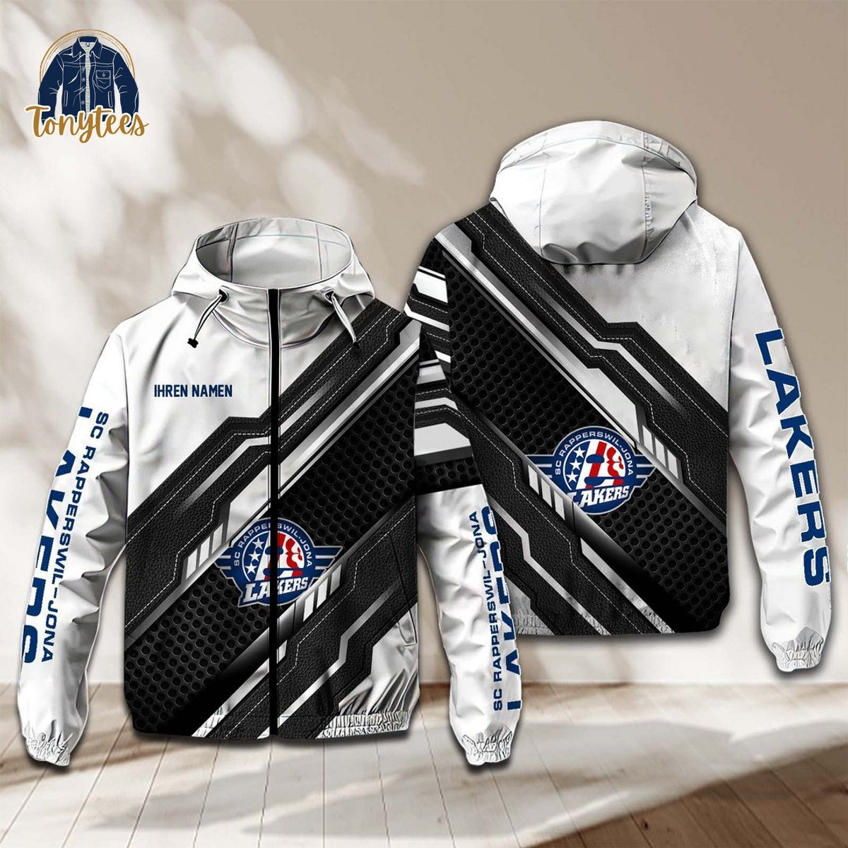 SC Rapperswil-Jona Lakers Personalized Rush Waterproof Jacket