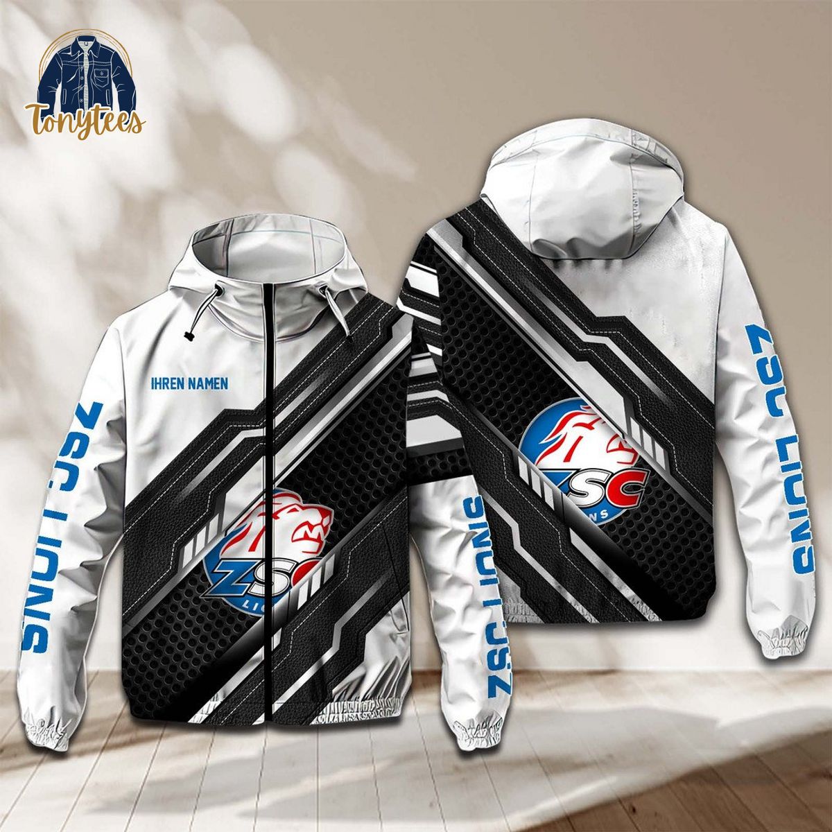 ZSC Lions Personalized Rush Waterproof Jacket