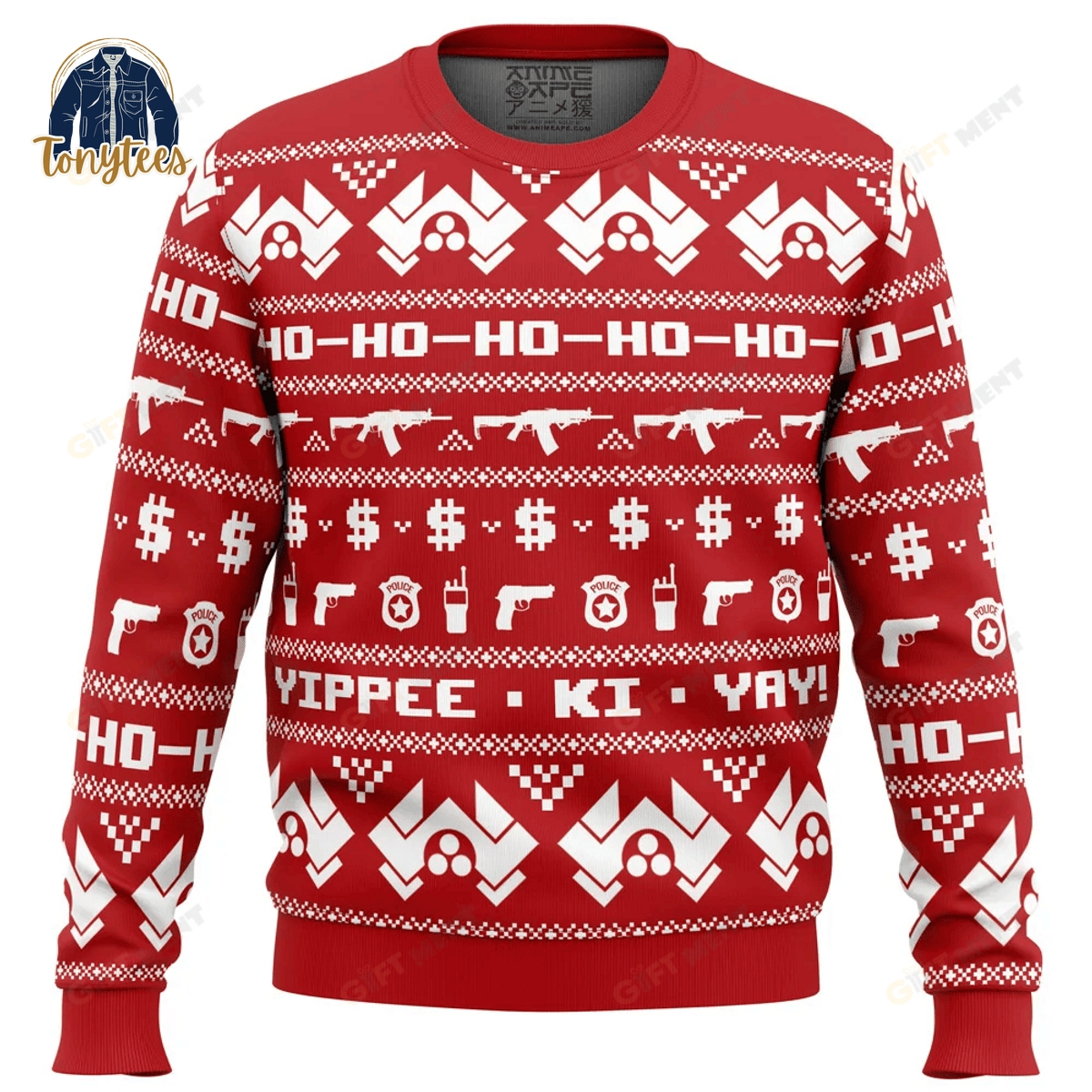 McClane Winter Die Hard Ugly Christmas Sweater