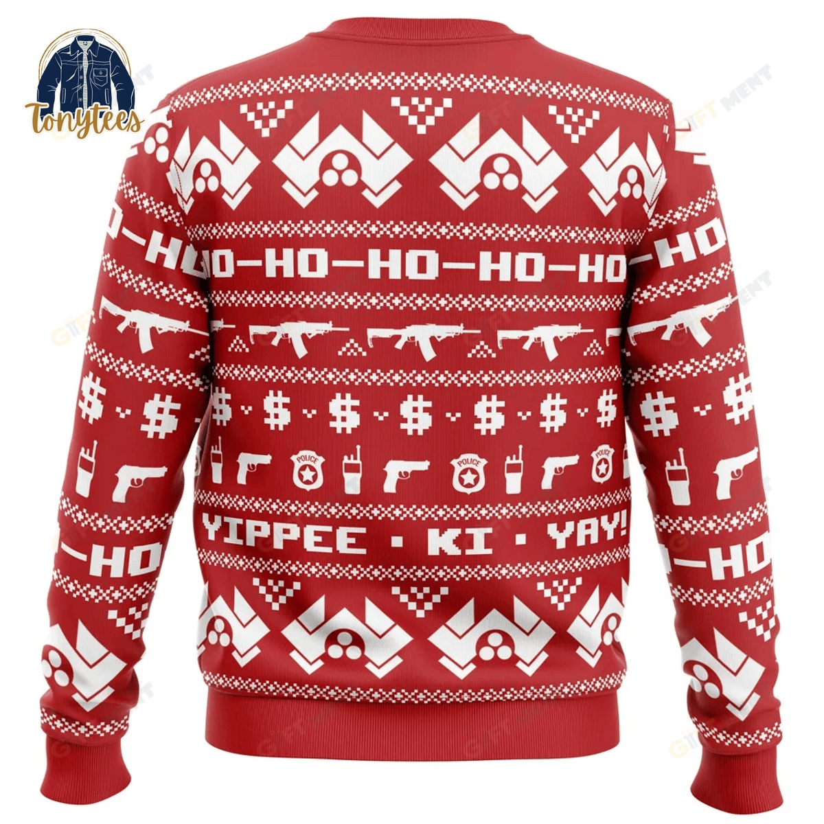 McClane Winter Die Hard Ugly Christmas Sweater