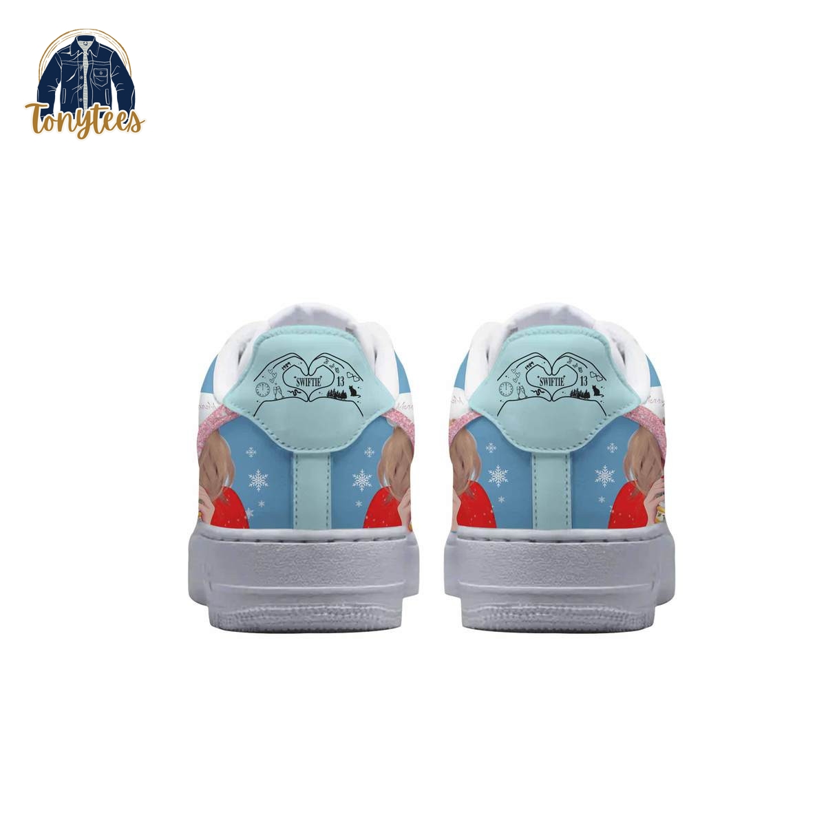 Merry Swiftmas Taylor Swift The Eras Tour Air Force 1 Sneaker