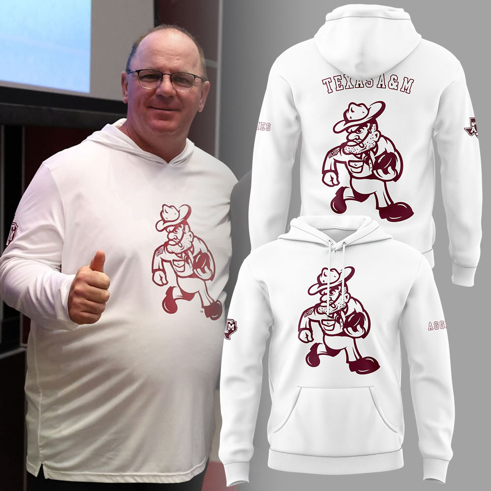 Texas A&M Football Mike Elko Coach Hoodie