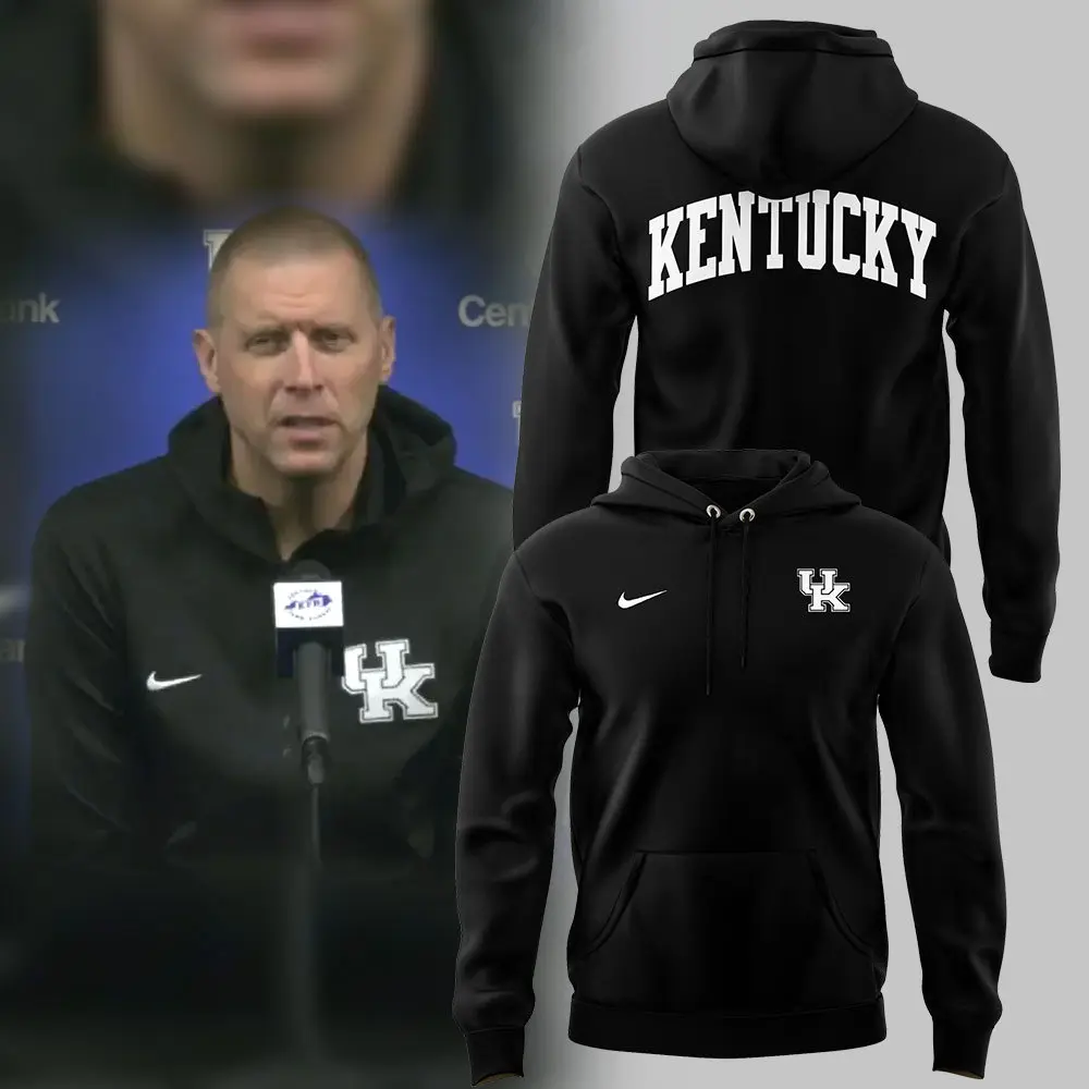 Kentucky Wildcats Coach Mark Pope Hoodie