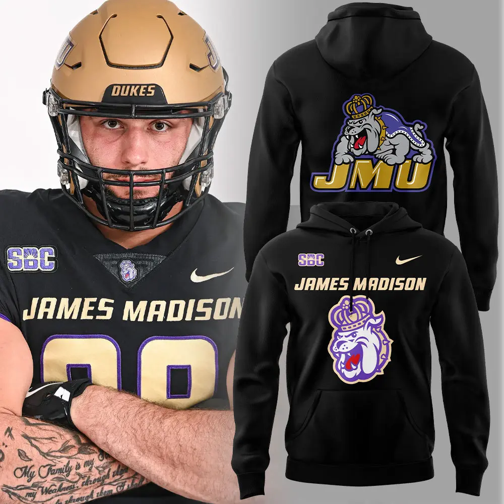 NCAA James Madison Dukes football Hoodie