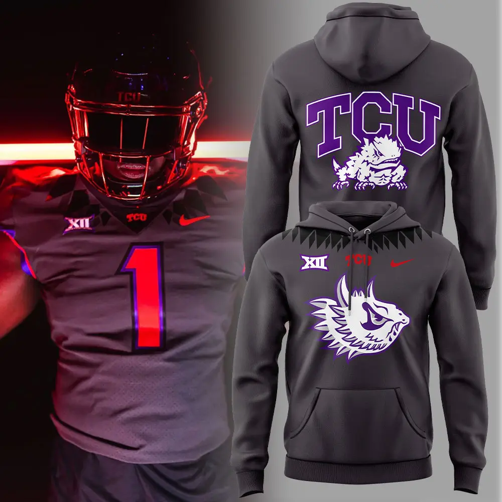 NCAA TCU Horned Frogs Fear The Frog Hoodie