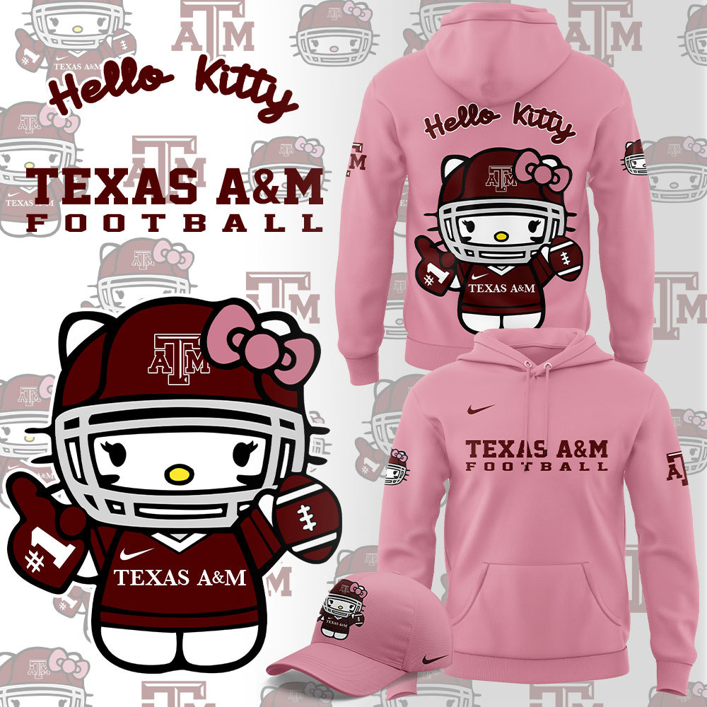 Texas A&M Football x Hello Kitty Hoodie