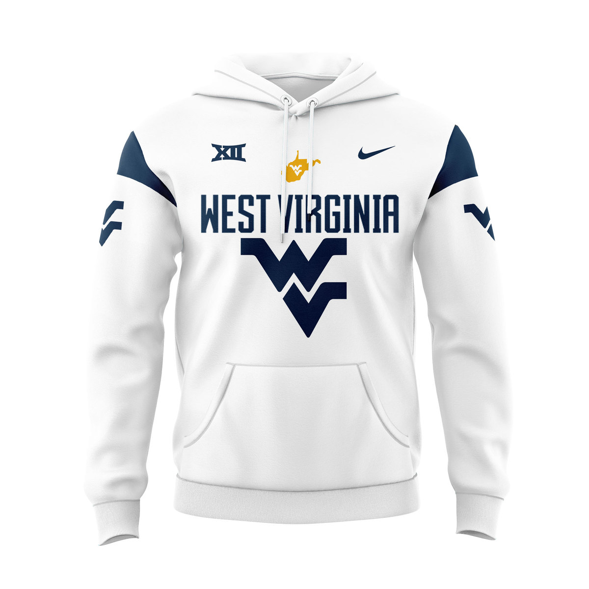 West Virginia Football Nike 2024 Hoodie