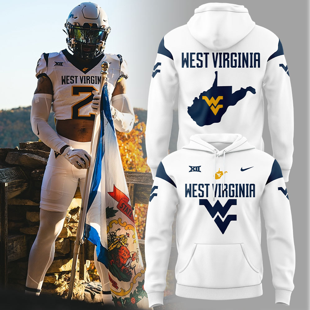 West Virginia Football Nike 2024 Hoodie