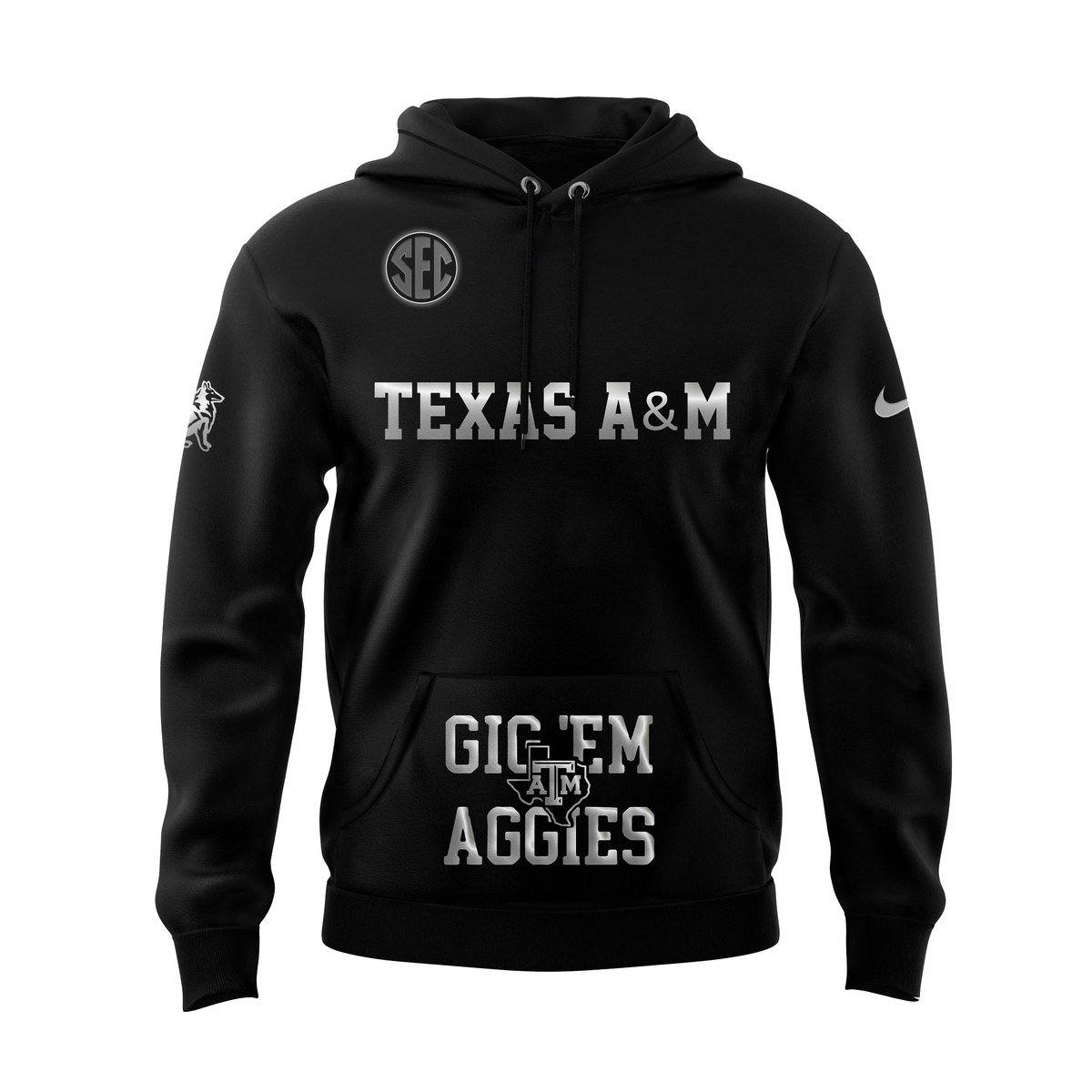 Texas A&M Football Gig ‘Em Aggies Hoodie