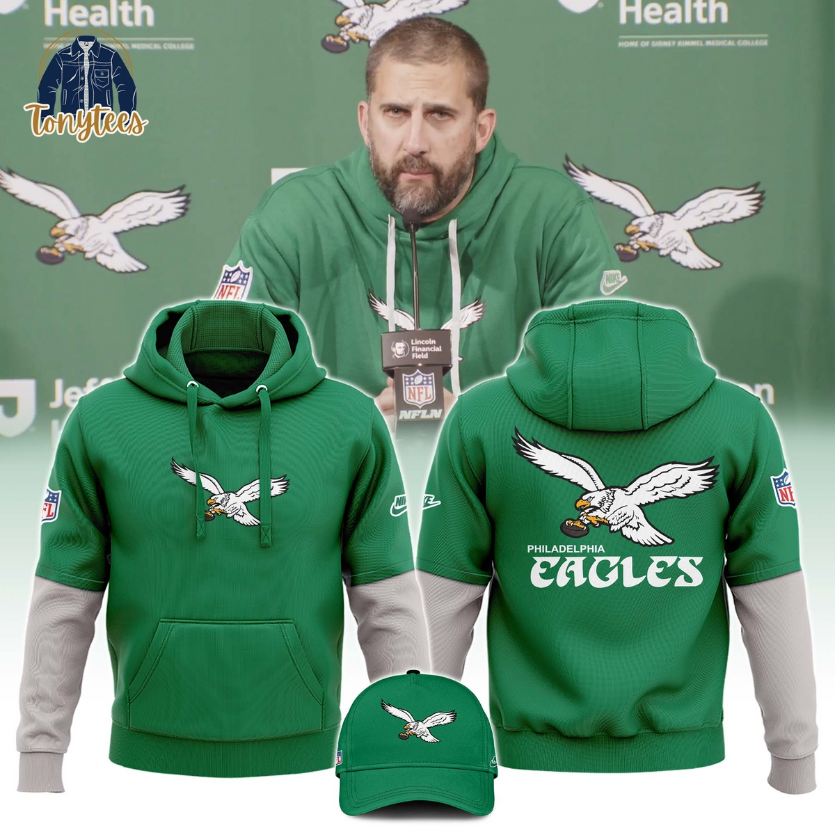 Philadelphia Eagles NFL 2024 Hoodie