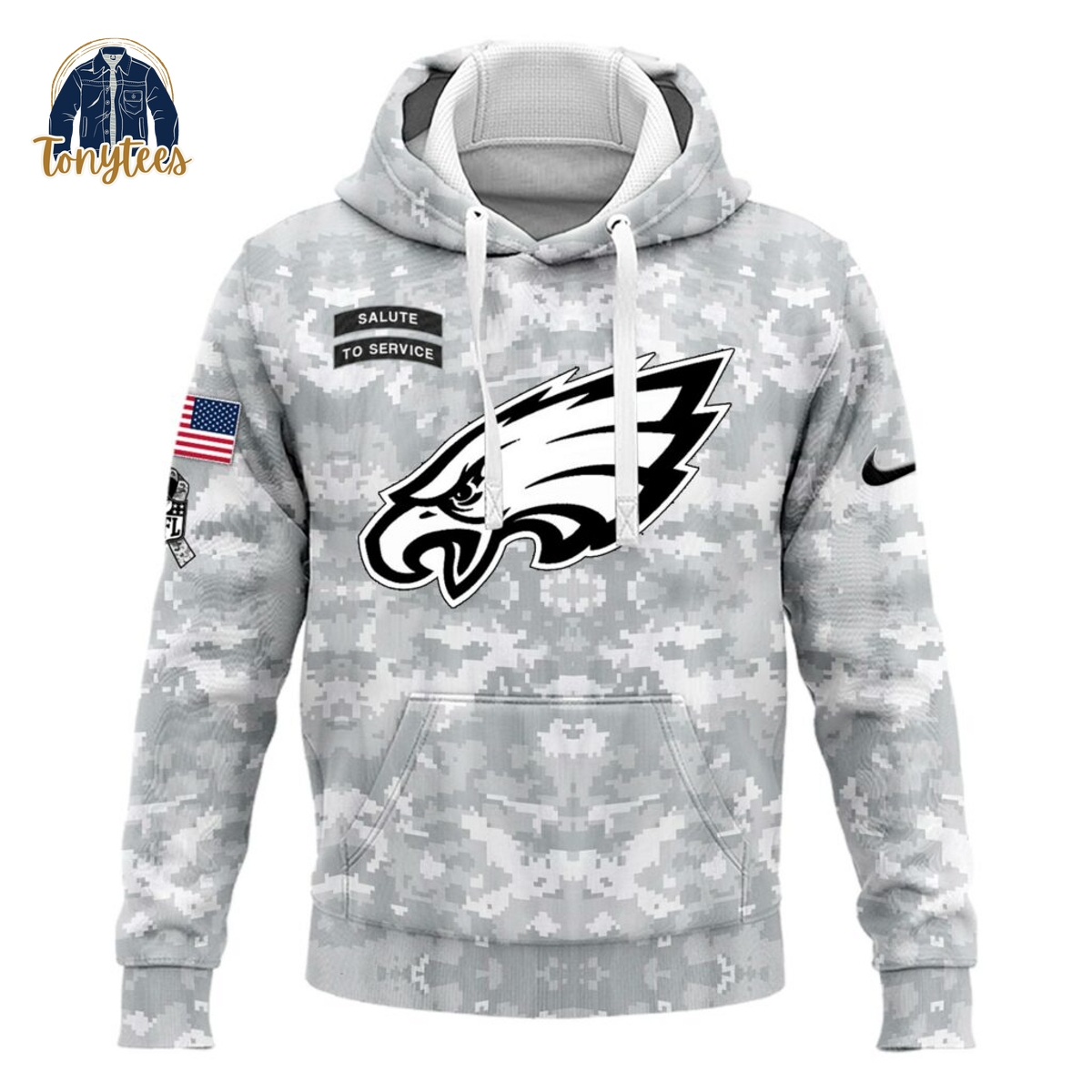 Philadelphia Eagles Veterans Day 2024 Personalized Hoodie