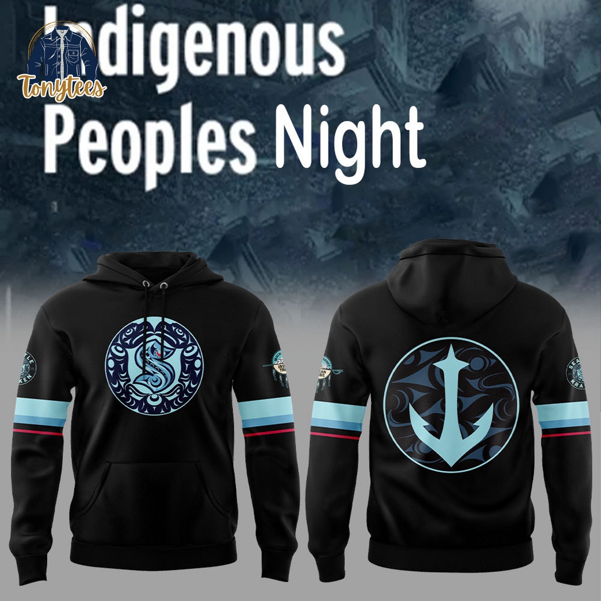 Seattle Kraken Indigenous Peoples Night Hoodie