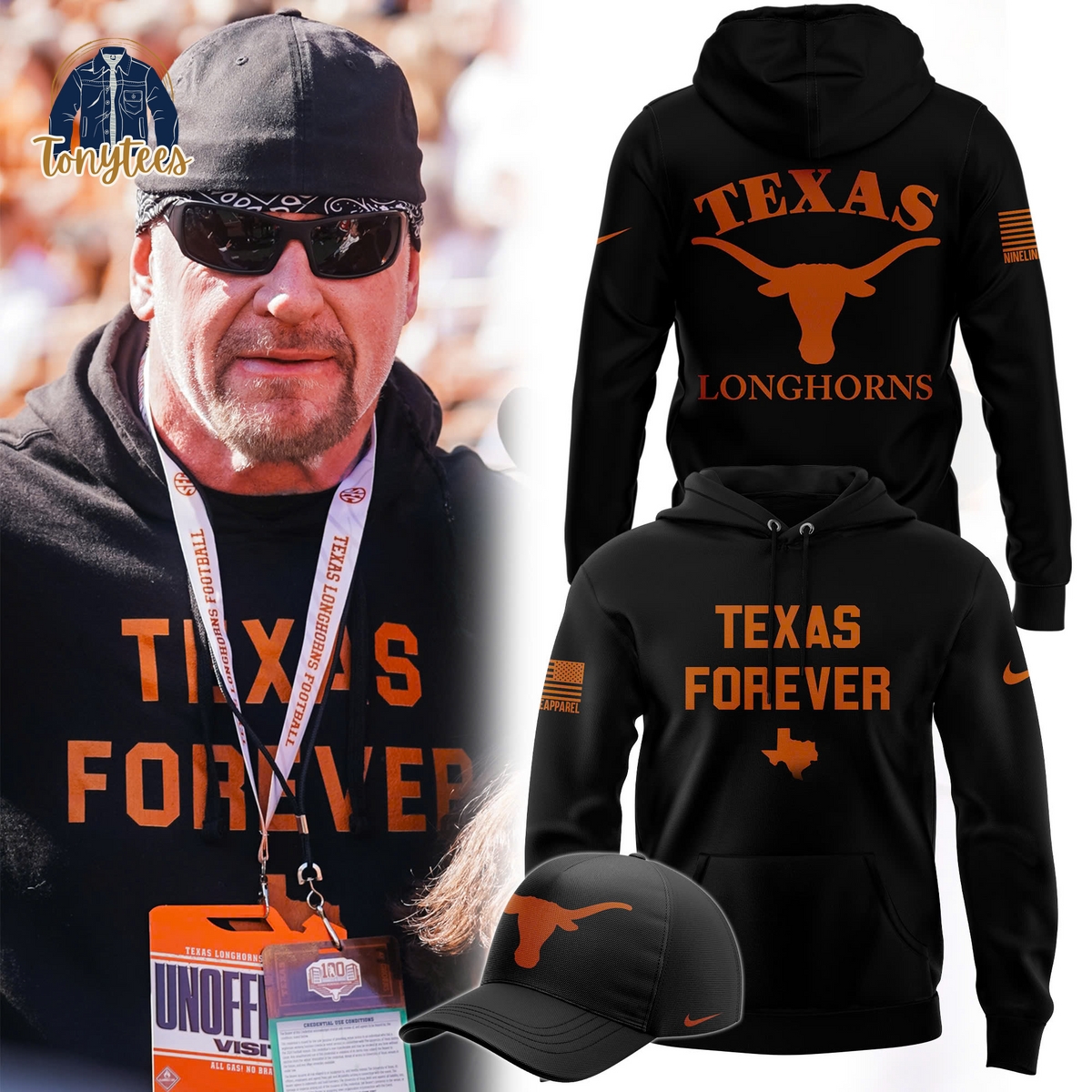 Texas Longhorns Texas Forever Hoodie