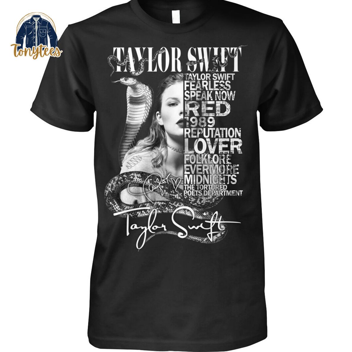 Taylor Swift Snake all albums new 2024 shirt