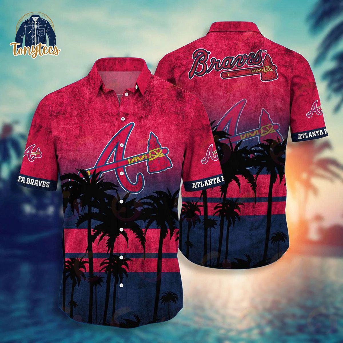 Atlanta Braves MLB Hawaii Shirt Summer 2024 Tropical