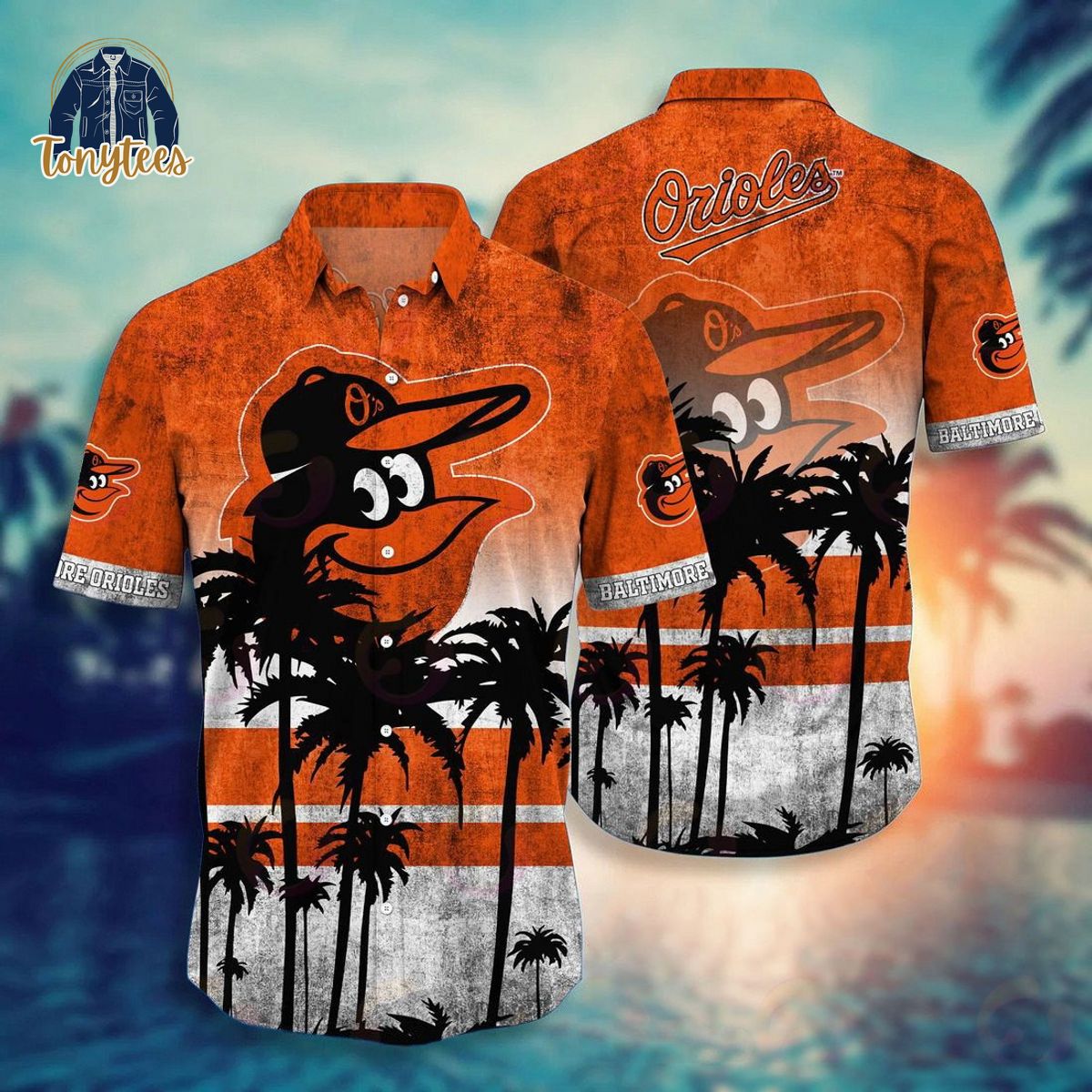 Baltimore Orioles MLB Hawaii Shirt Summer 2024 Tropical