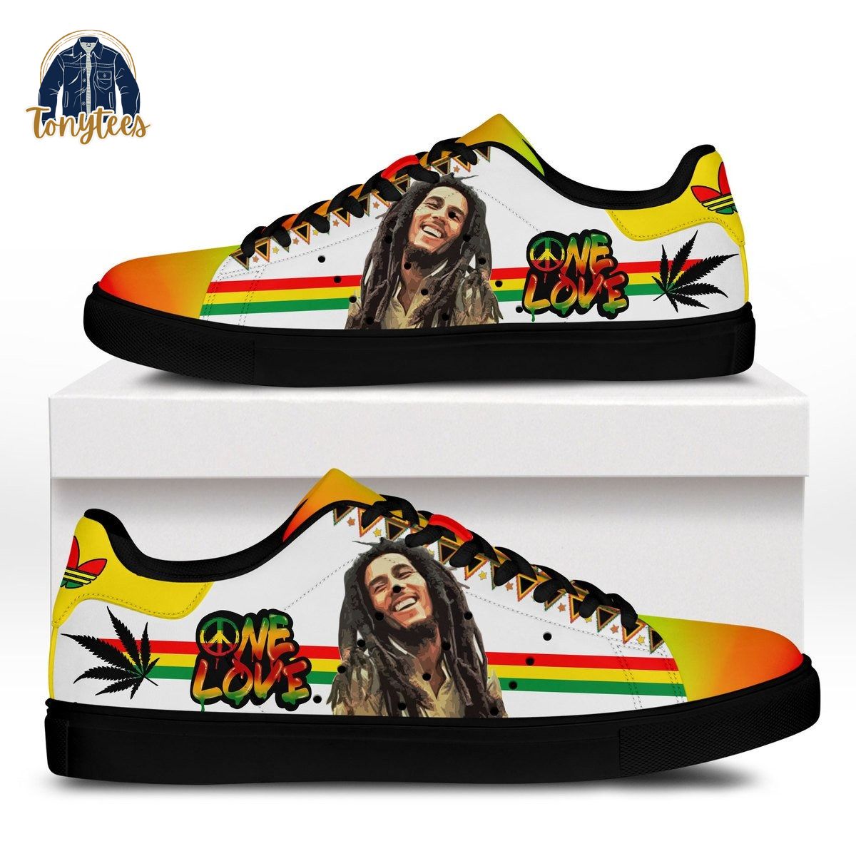 Bob marley one loves adidas stan smith shoes
