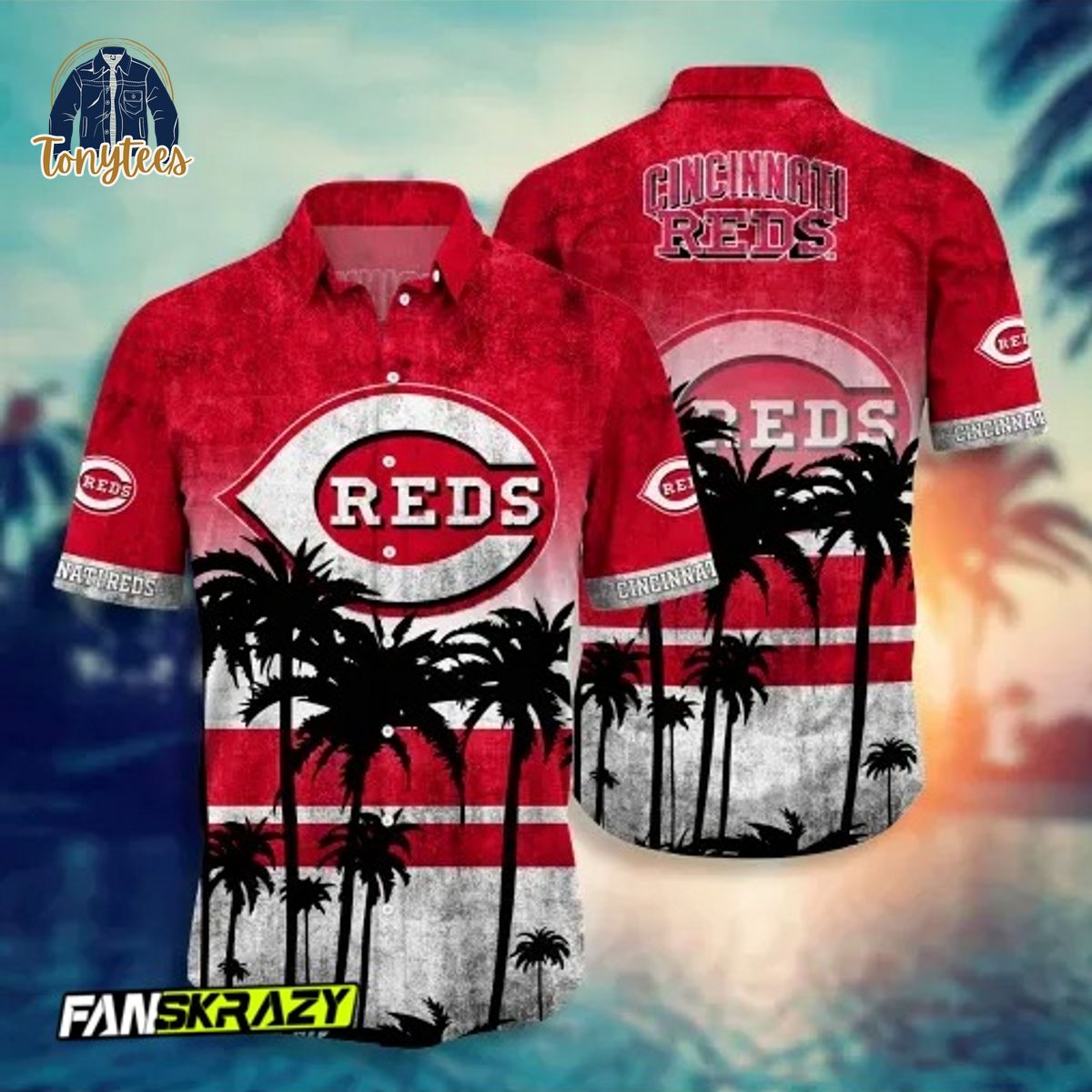 Cincinnati Reds MLB Hawaii Shirt Summer 2024 Tropical