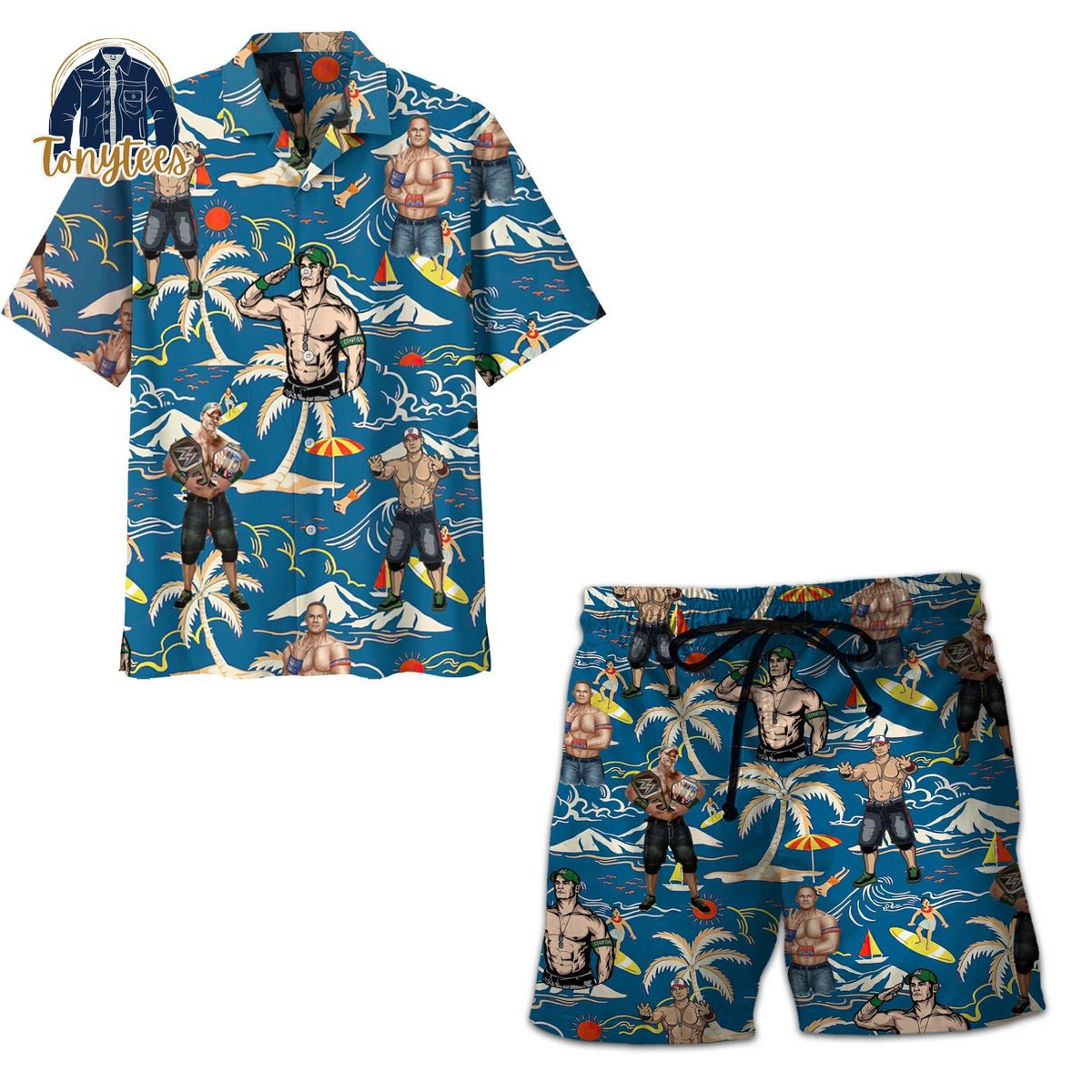 John Cena hawaiian shirt