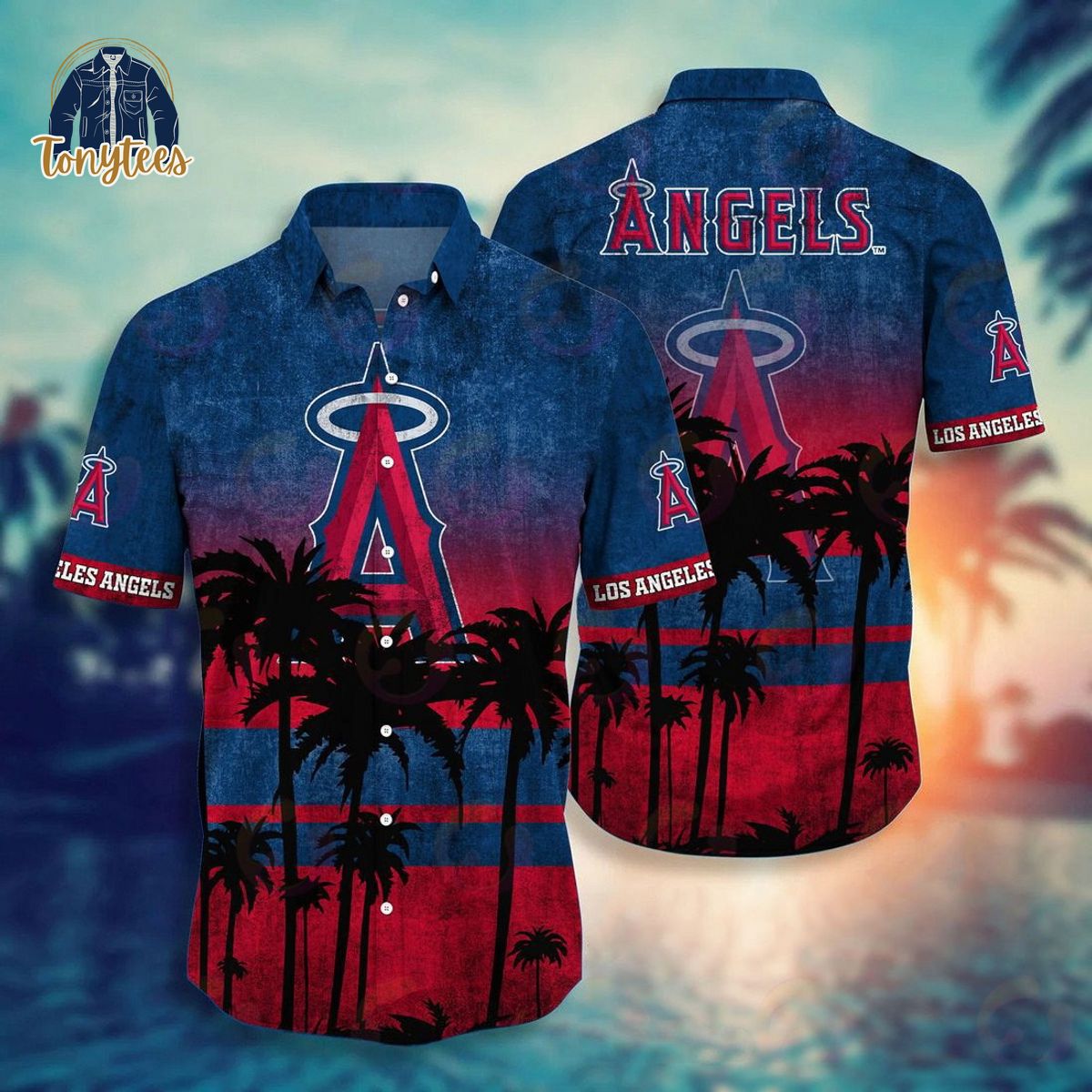Los Angeles Angels MLB Hawaii Shirt Summer 2024 Tropical