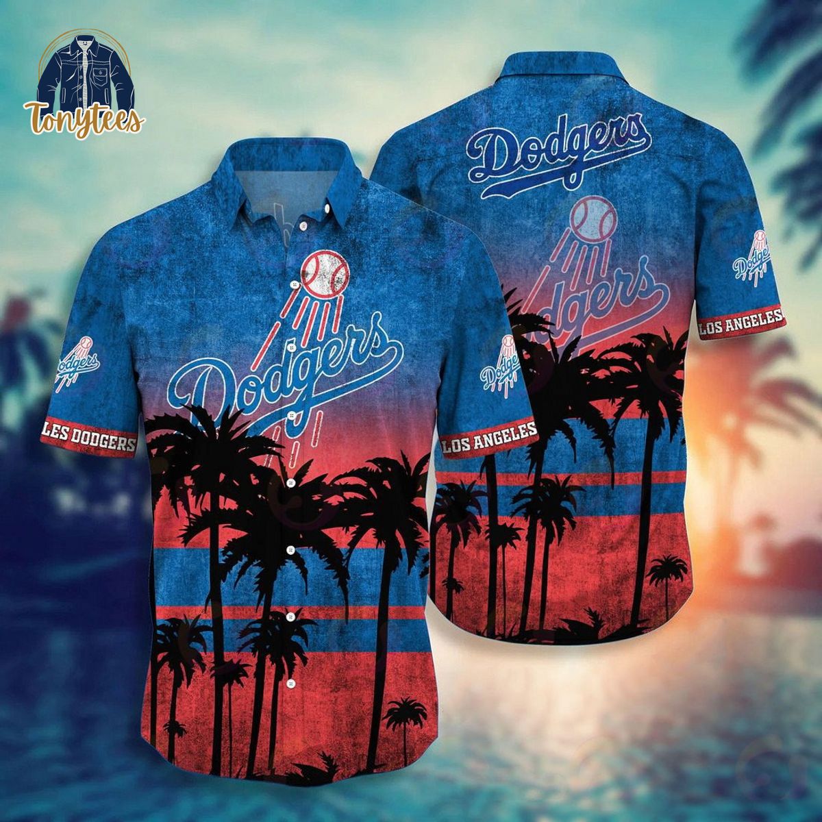 Los Angeles Dodgers MLB Hawaii Shirt Summer 2024 Tropical