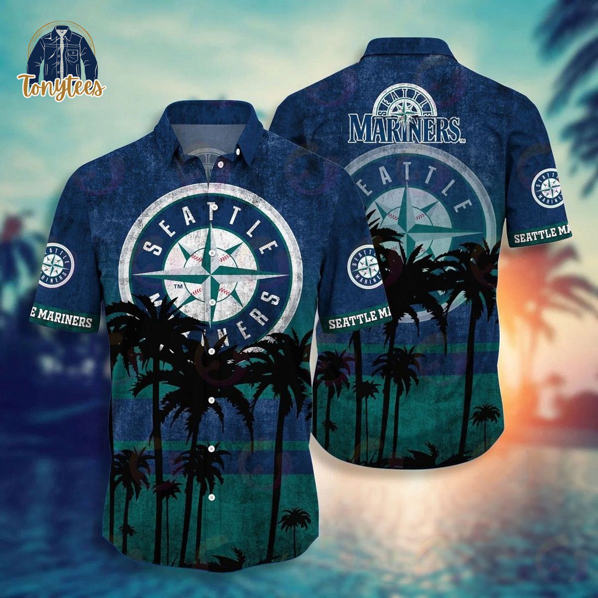 Seattle Mariners MLB Hawaii Shirt Summer 2024 Tropical