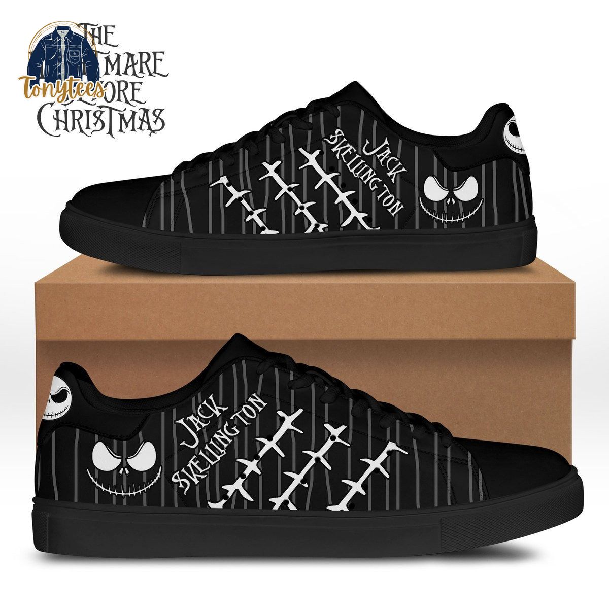 The night before christmas Jack Skellington adidas stan smith shoes