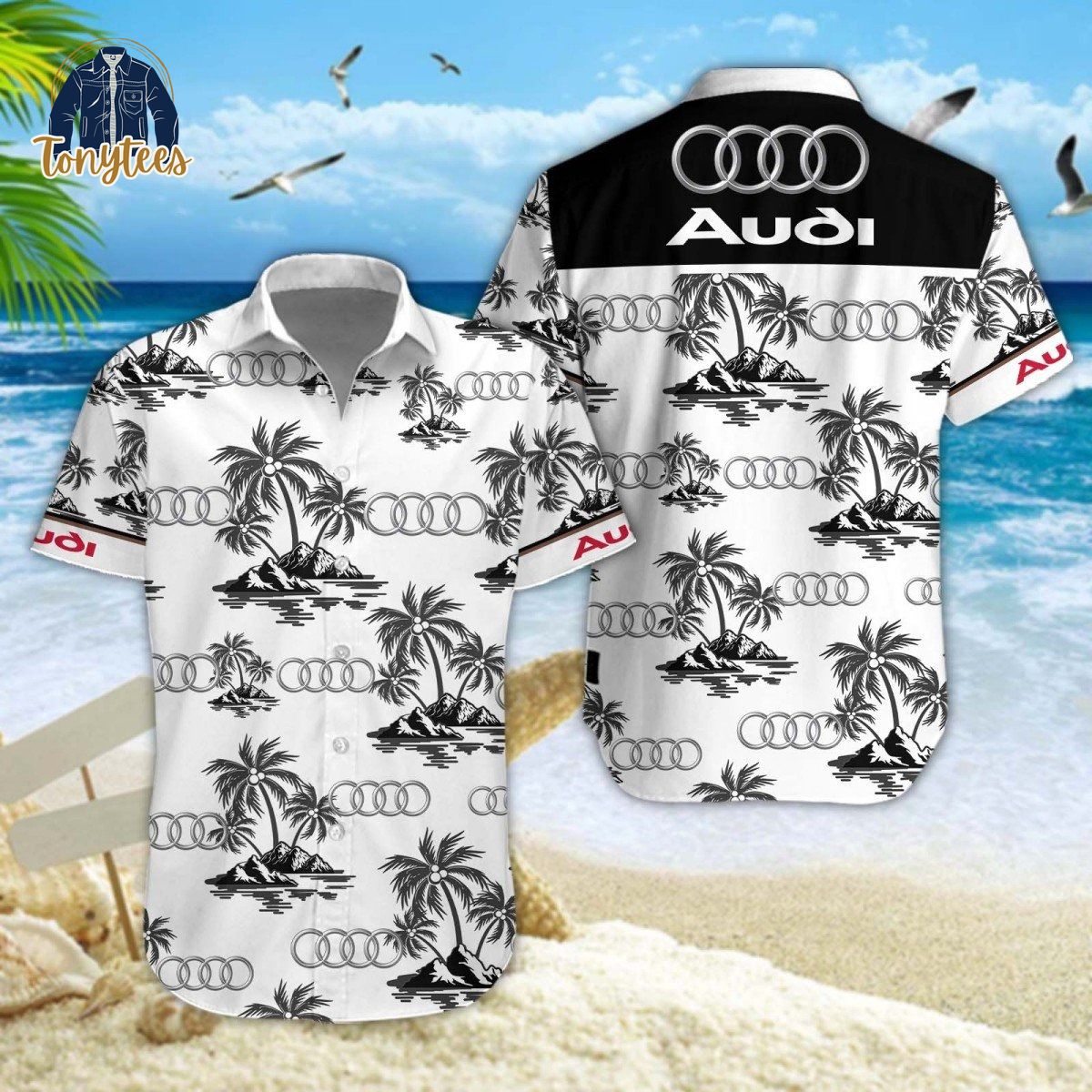 Audi Tropical Summer Hawaiian Shirt