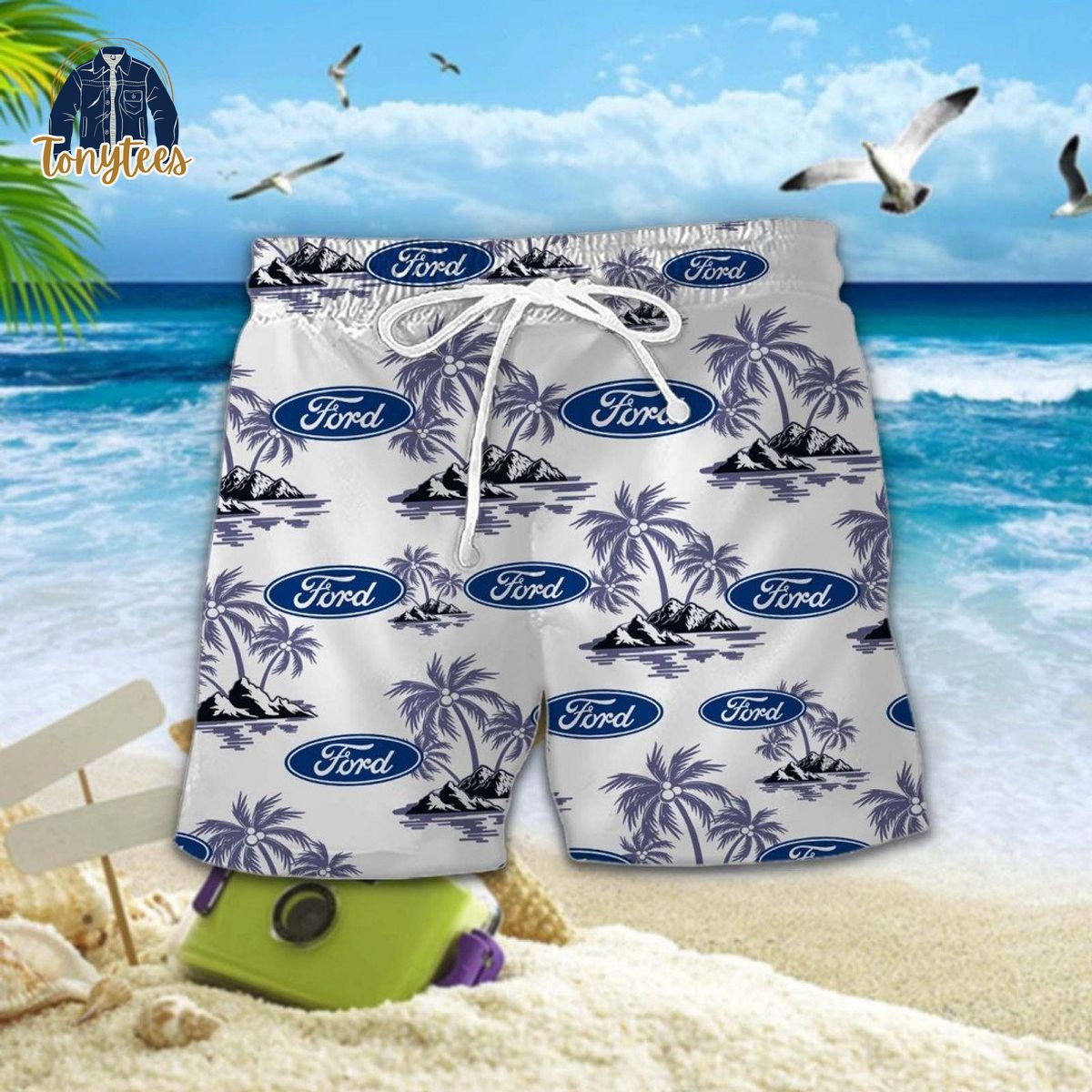 Ford Tropical Summer Hawaiian Shirt