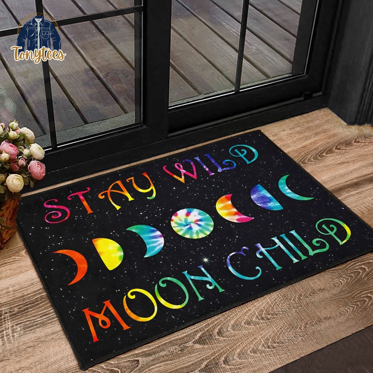 Hippie Soul Stay Wild Moon Child Doormat