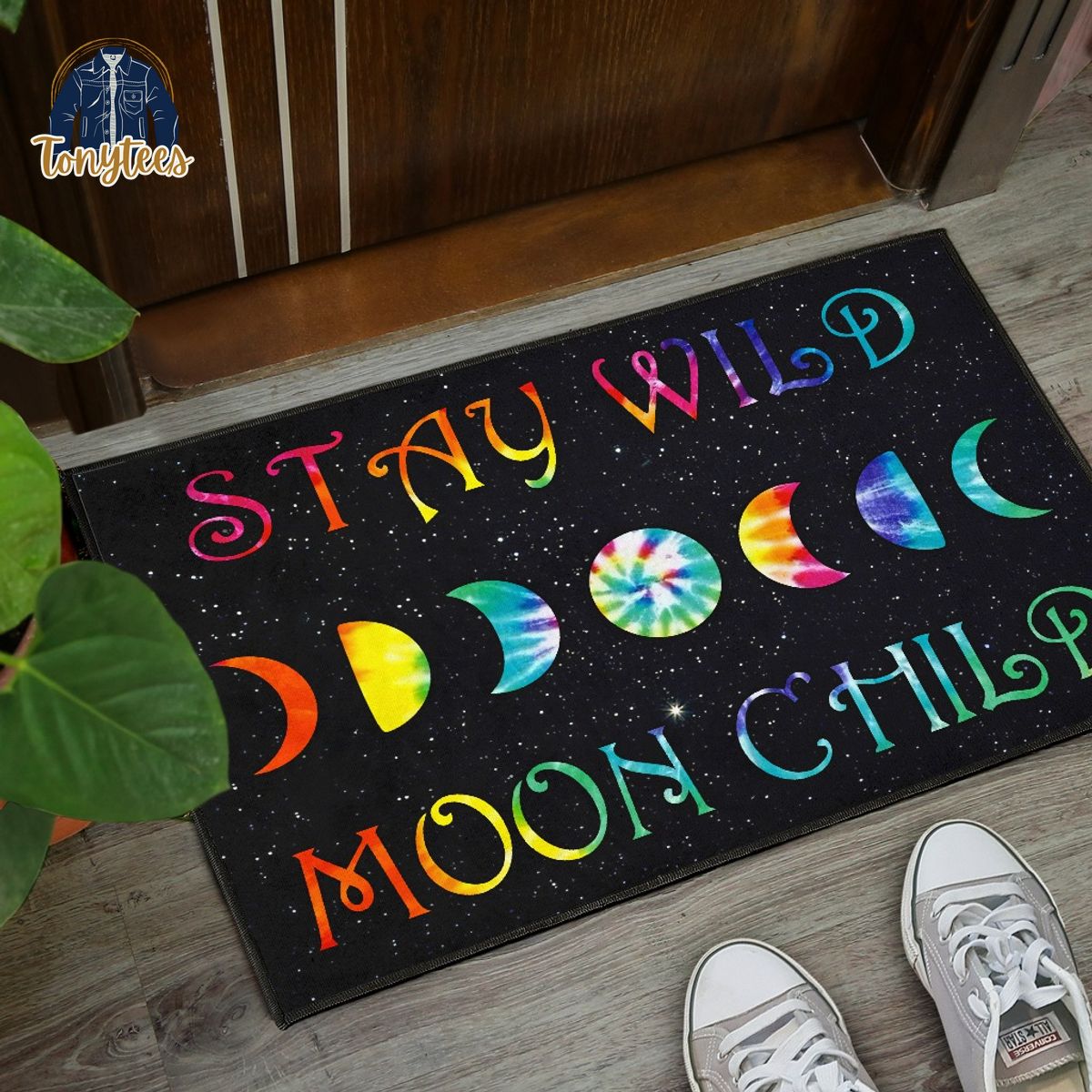 Hippie Soul Stay Wild Moon Child Doormat